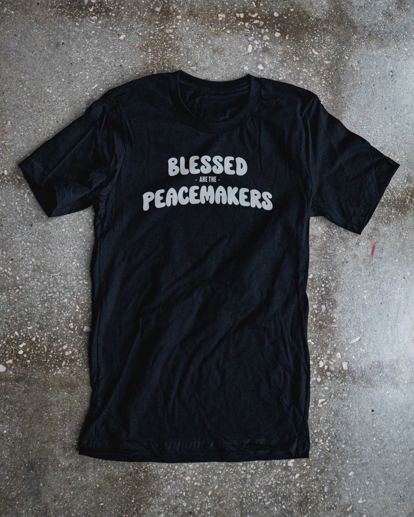 Blessed Are The Peacemakers Adult Box T-Shirt