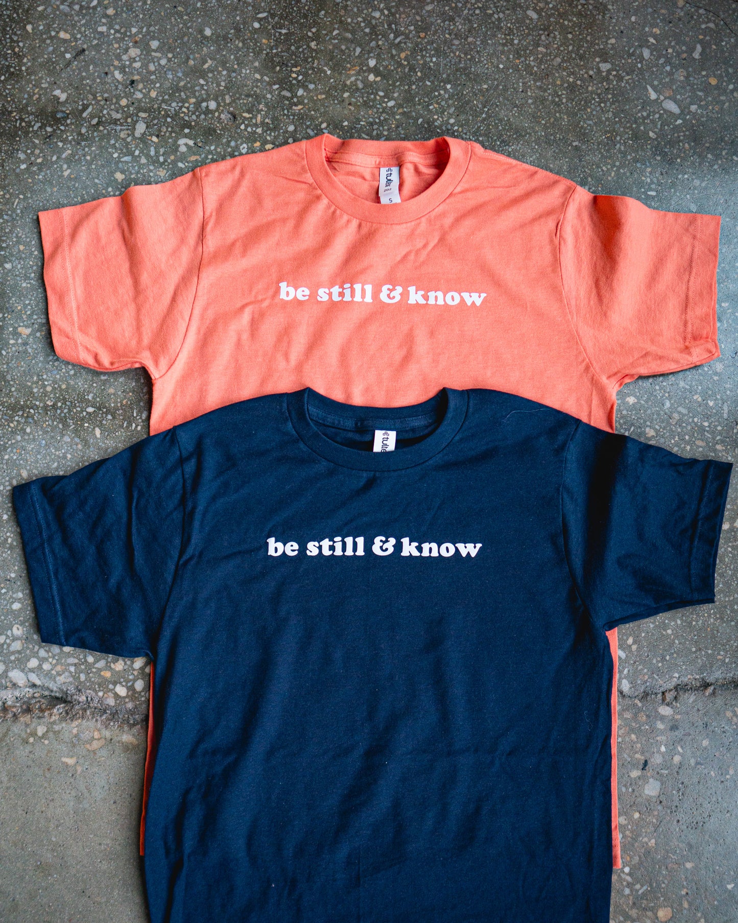 Be Still & Know Adult Box T-Shirt