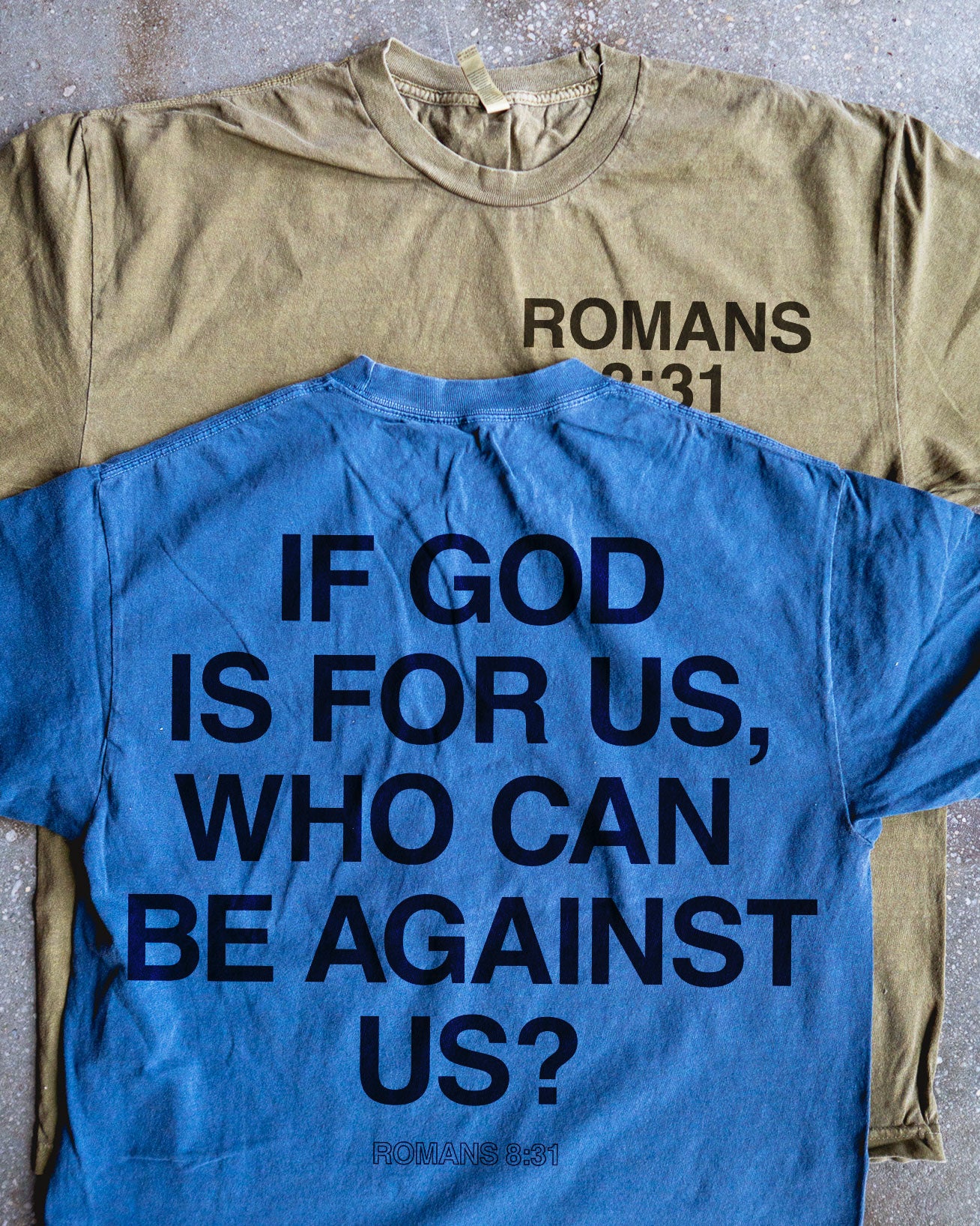 Who Can Be Against Us? Adult Box T-Shirt