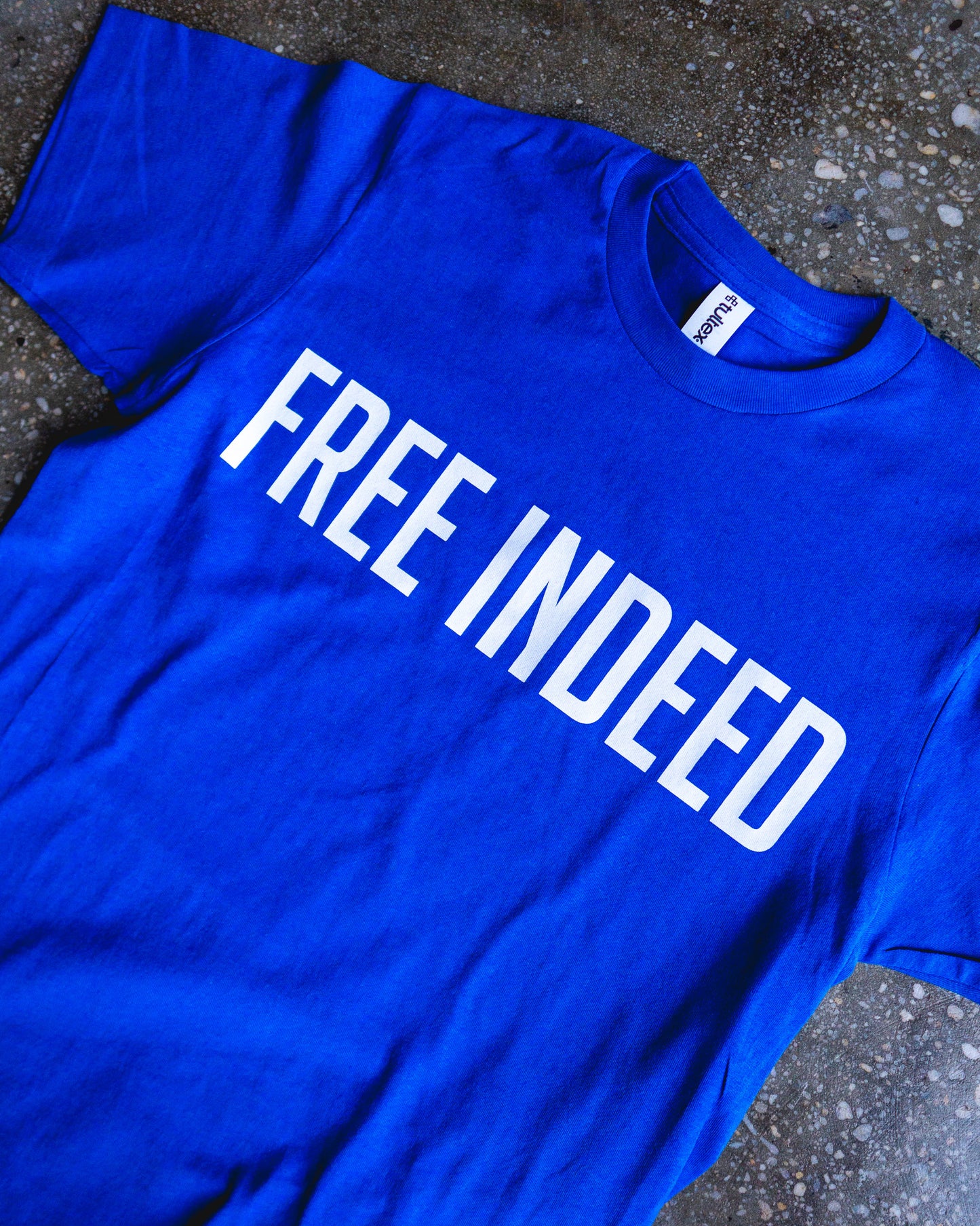 FREE INDEED Adult Box T-Shirt