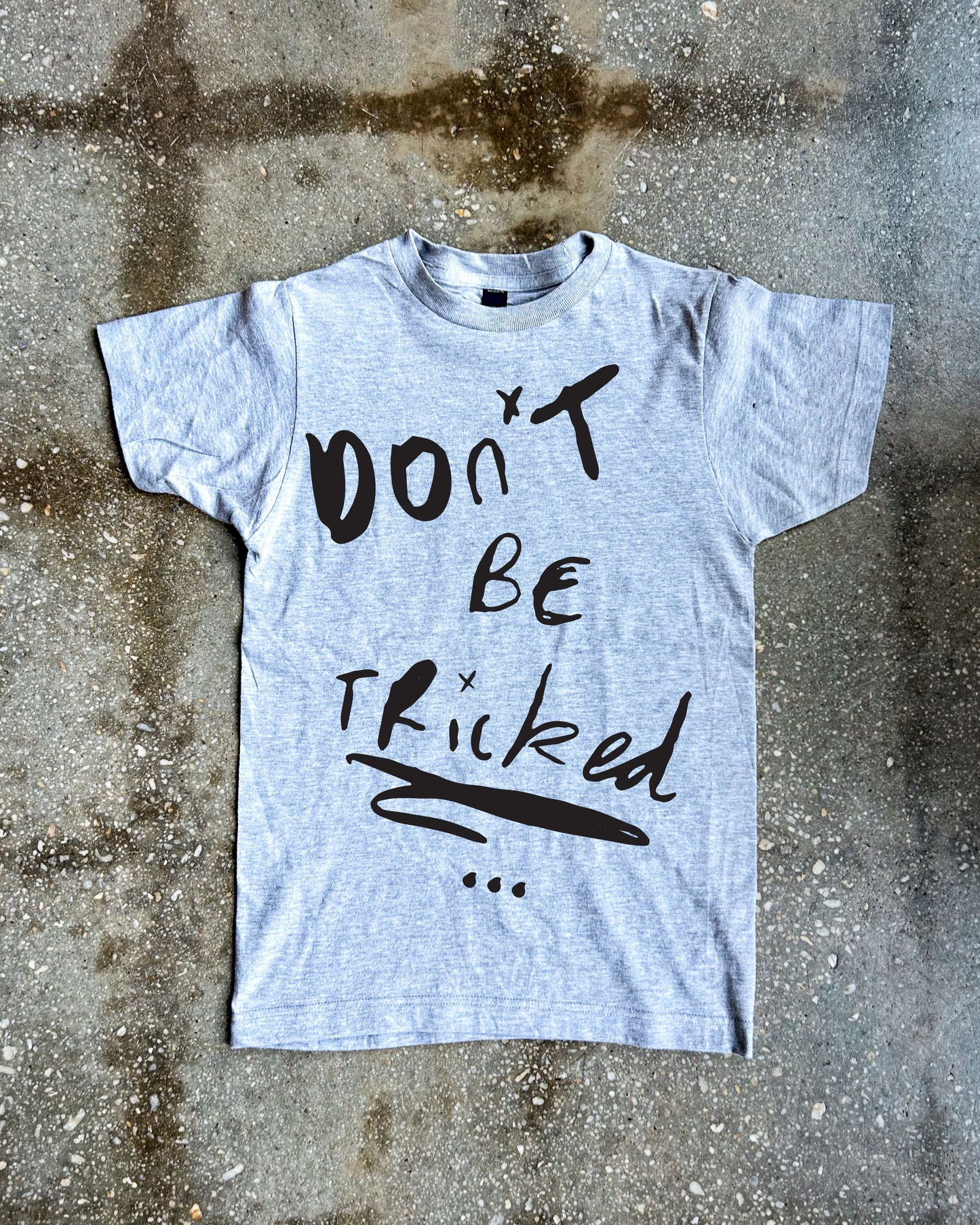 Don't Be Tricked, Jesus Is The Treat Adult Box T-Shirt