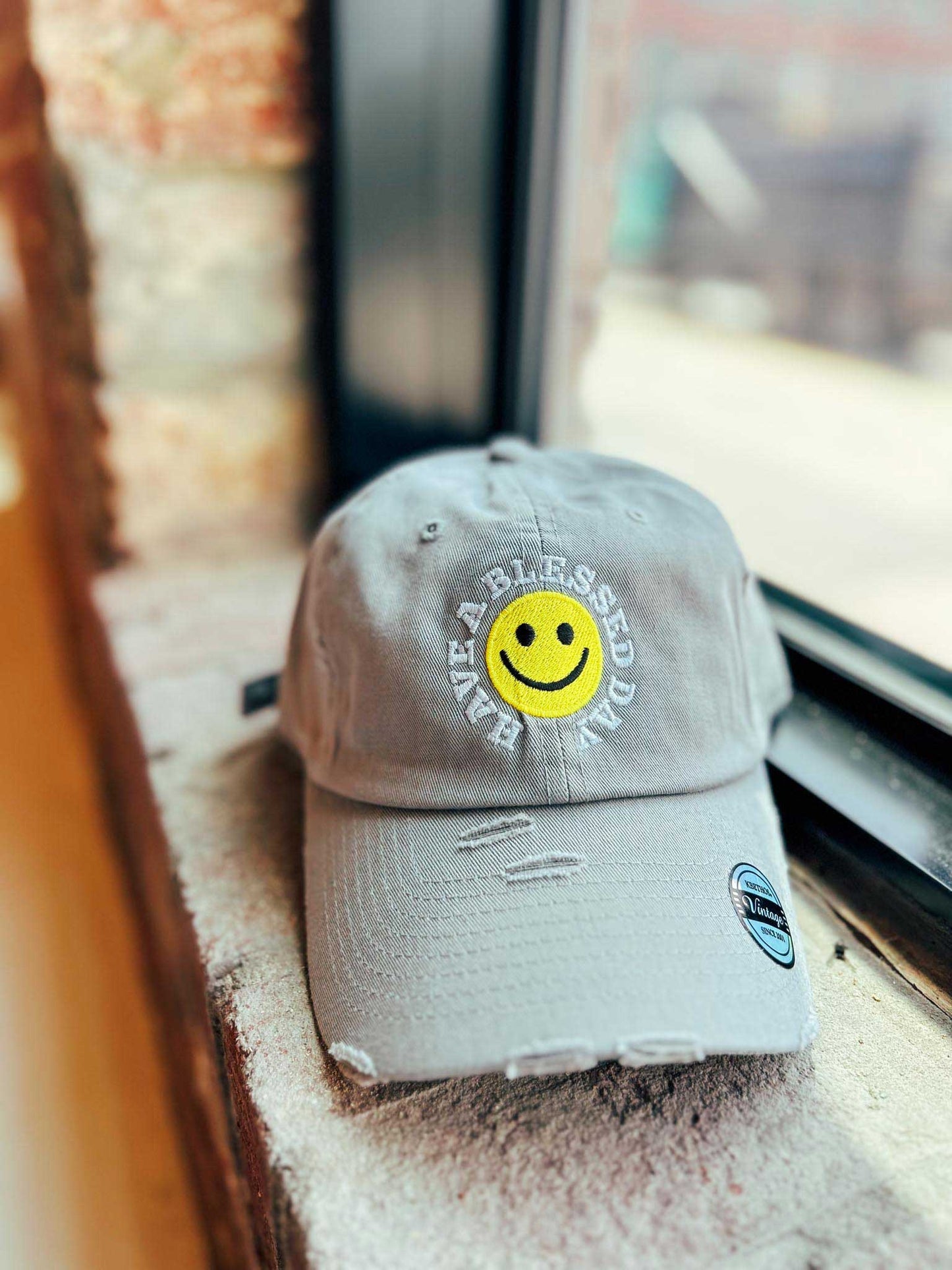 Have A Blessed Day Hat (Distressed)