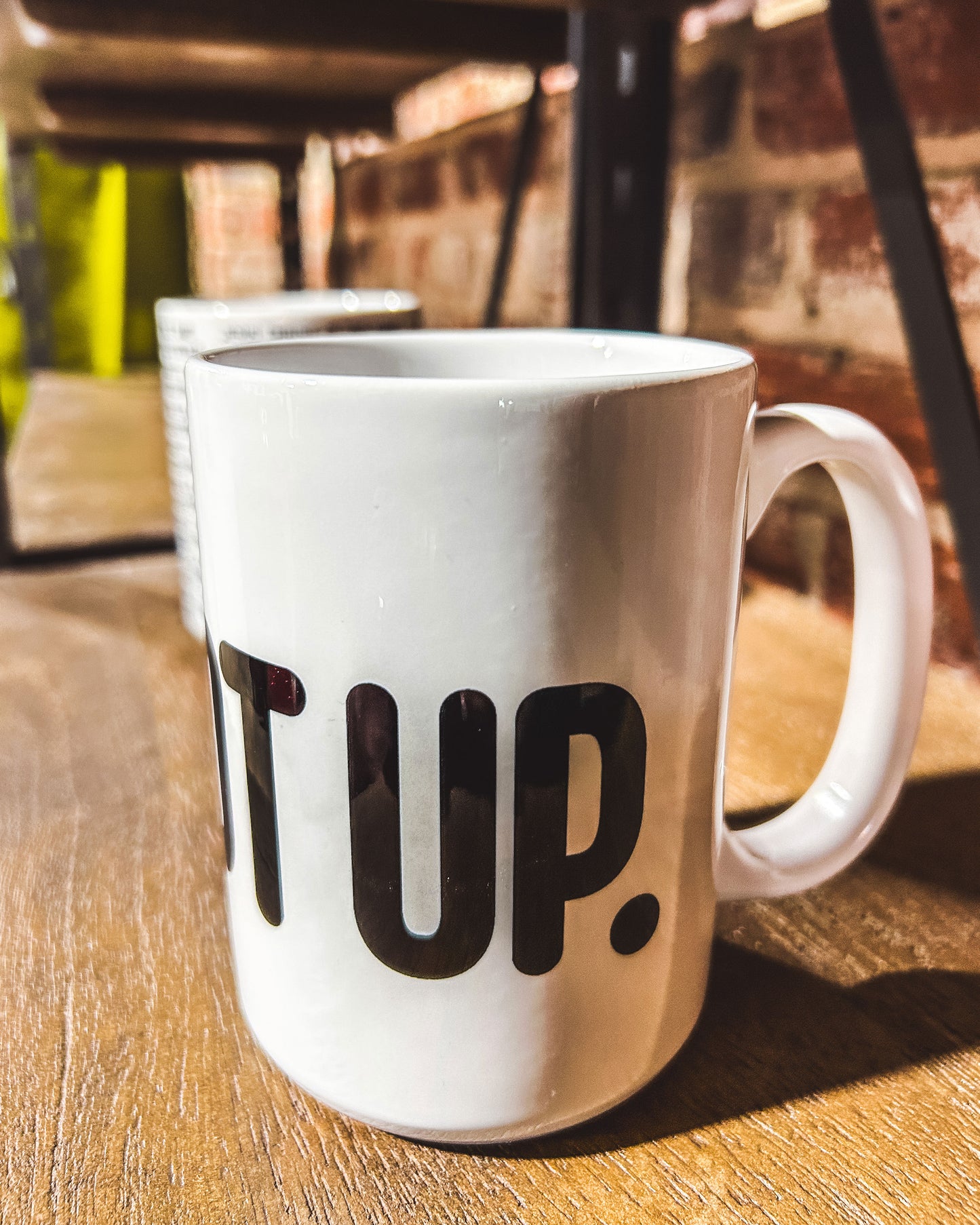 He Got Up. 15oz Mug