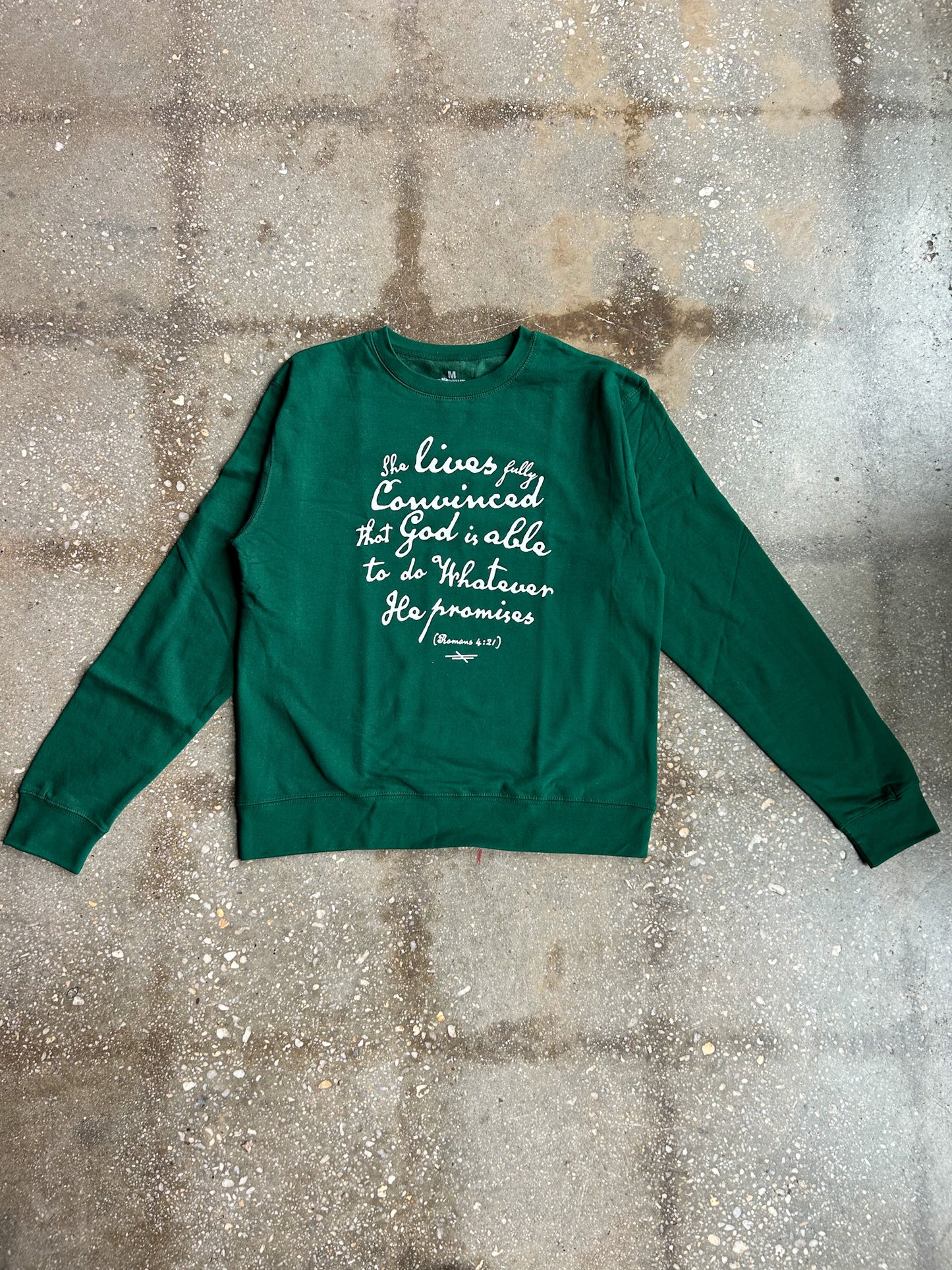 God Is Able Adult Drop Shoulder Sweatshirt