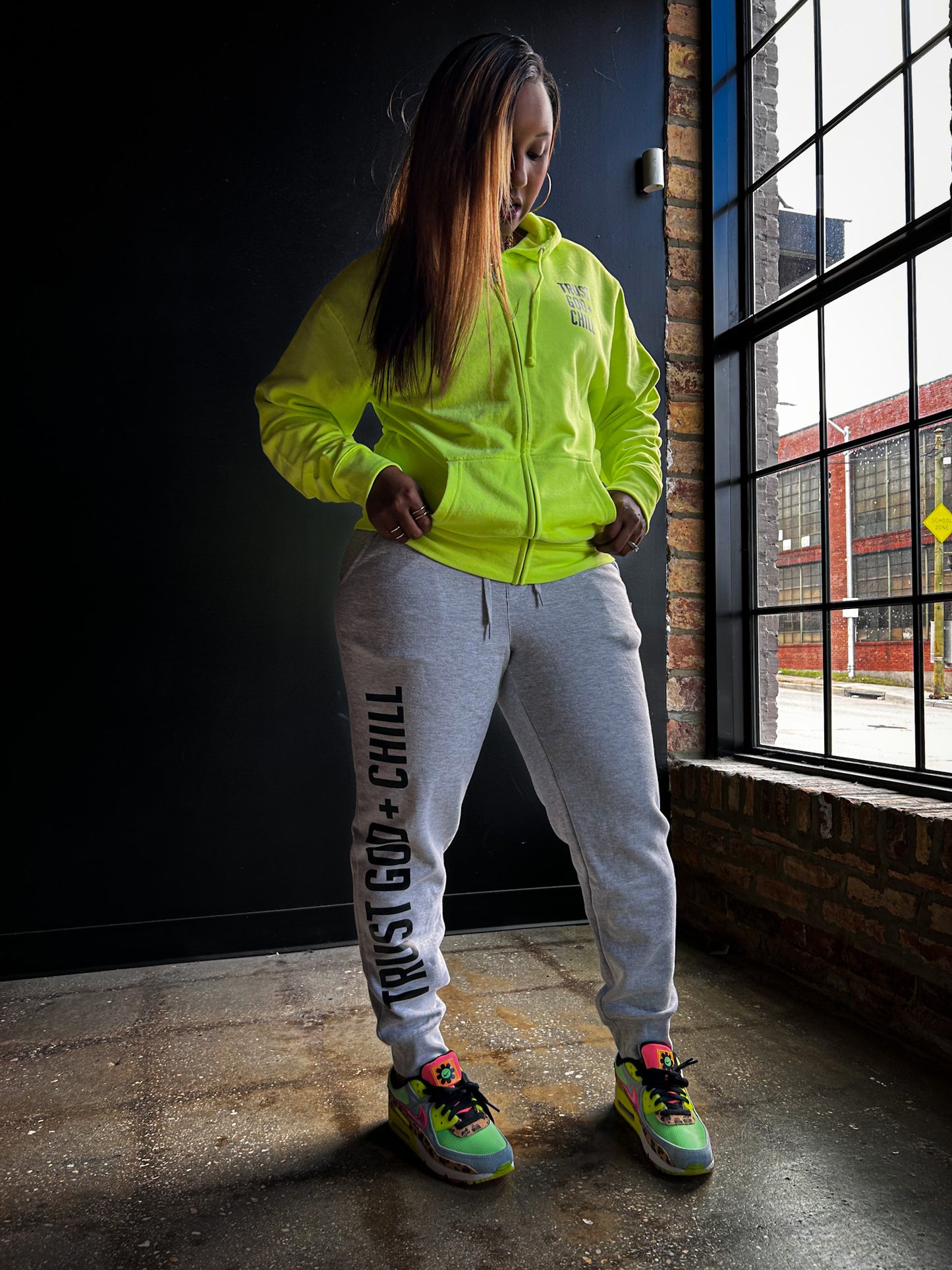 Trust God + Chill Adult/Unisex Sweatpants