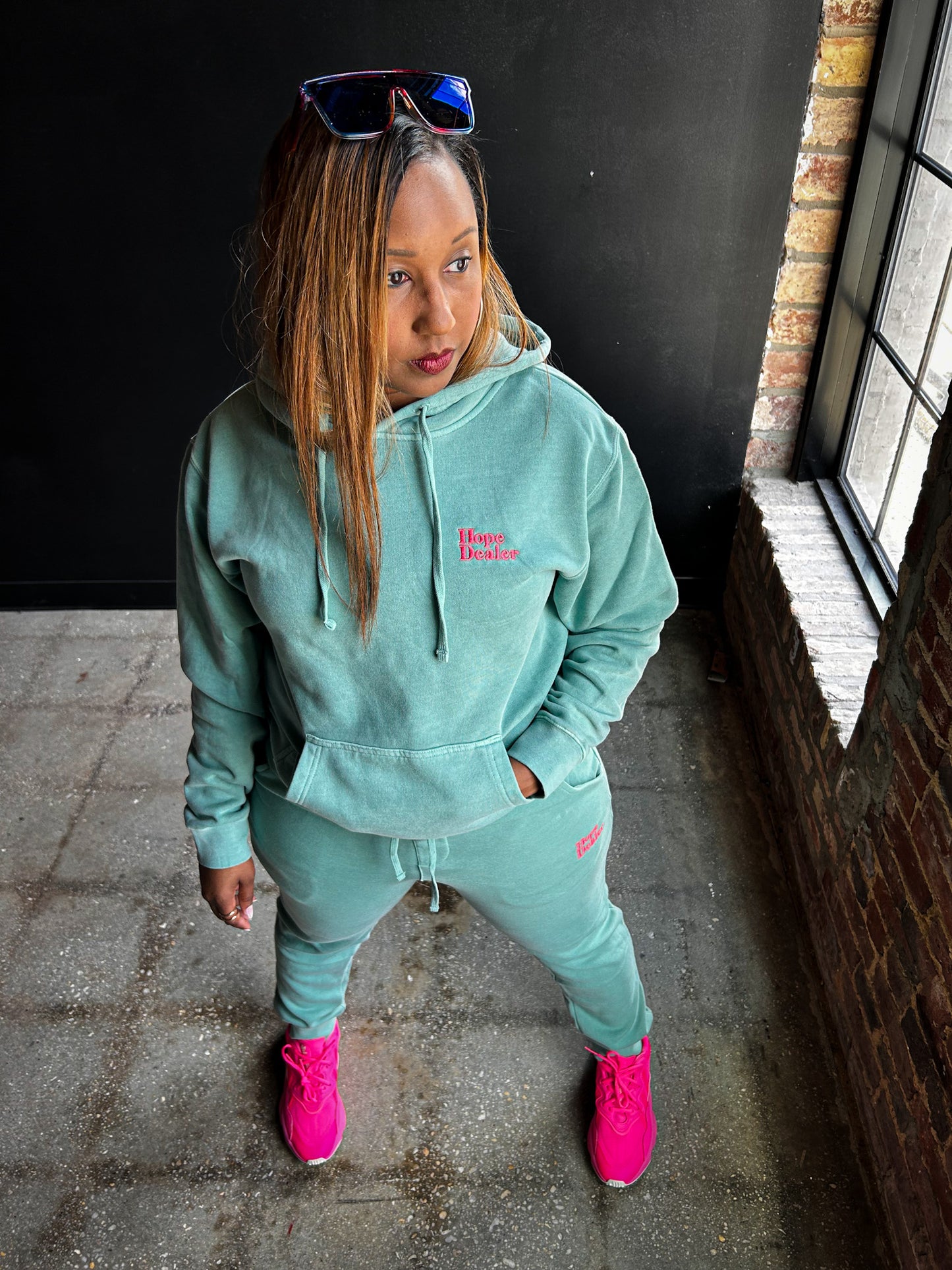 Hope Dealer Embroidered Adult Hoodie