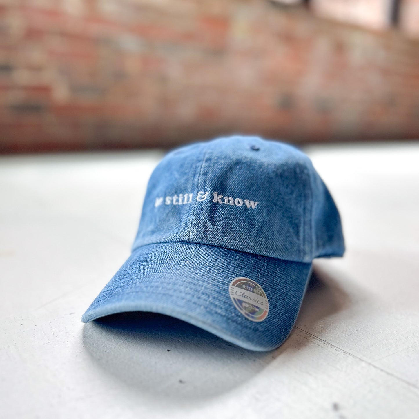 Be Still & Know Hat (Non-Distressed)