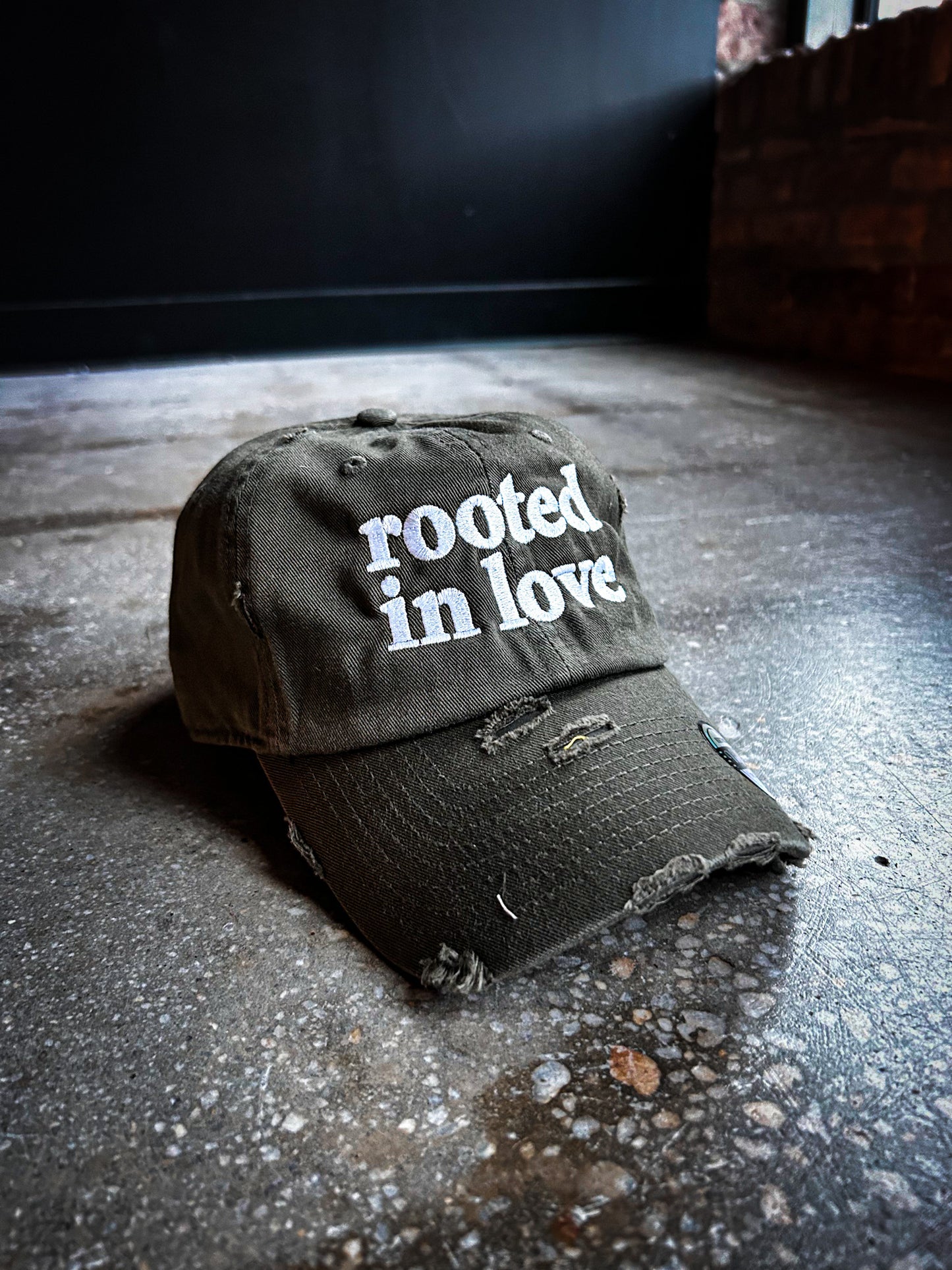 Rooted In Love Hat (Distressed)