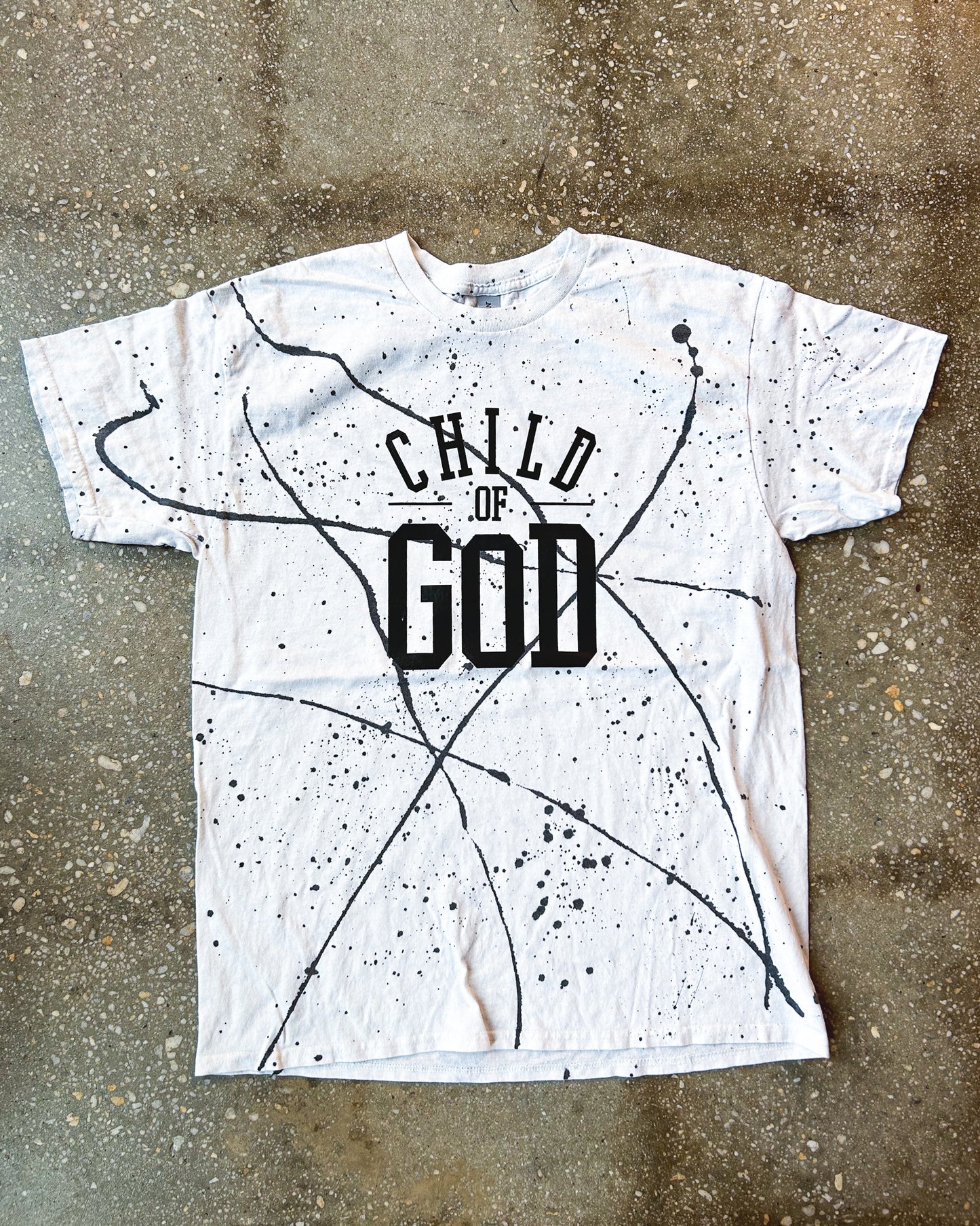 Child of God (Splatter) Adult Box T-Shirt