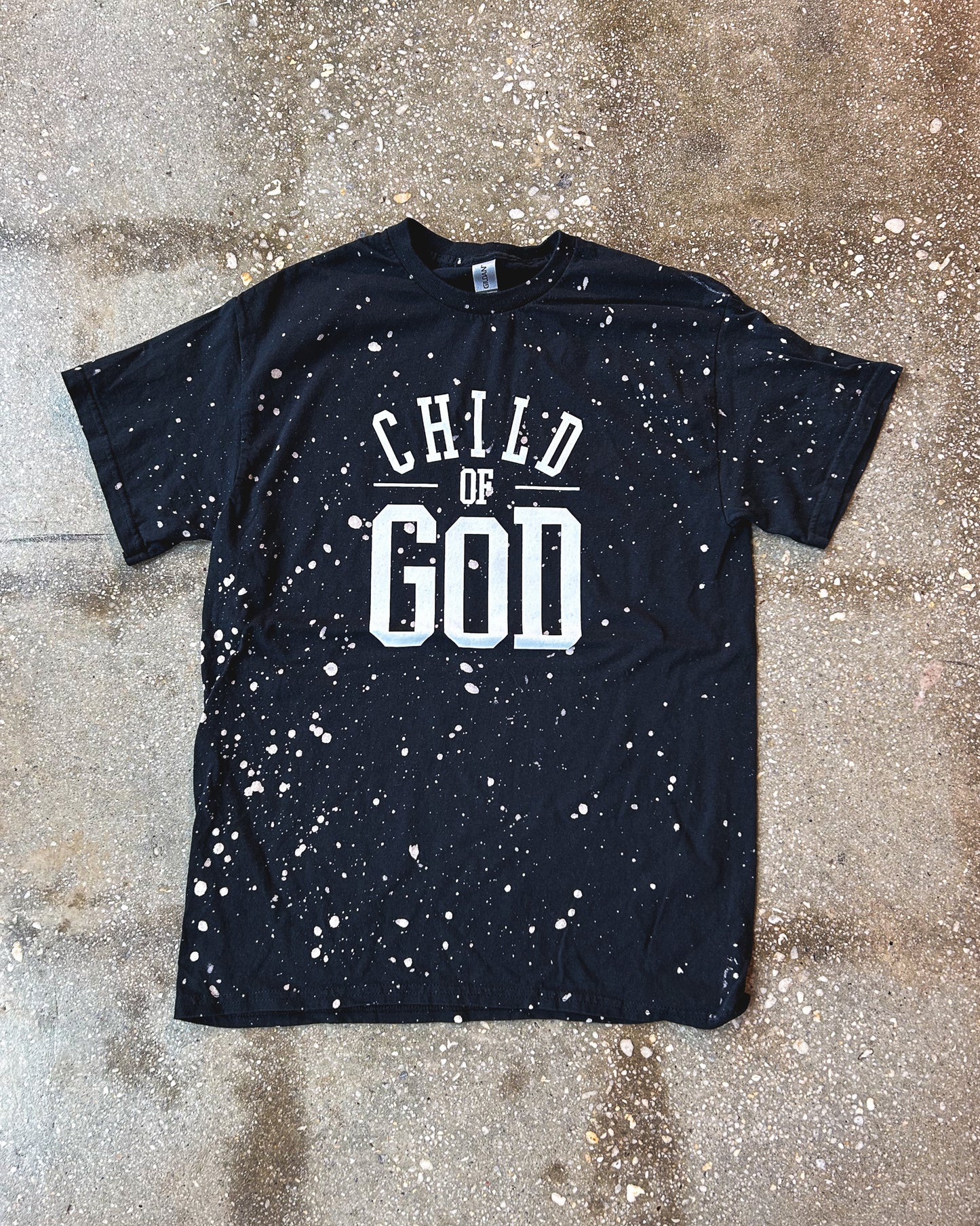 Child of God (Splatter) Adult Box T-Shirt
