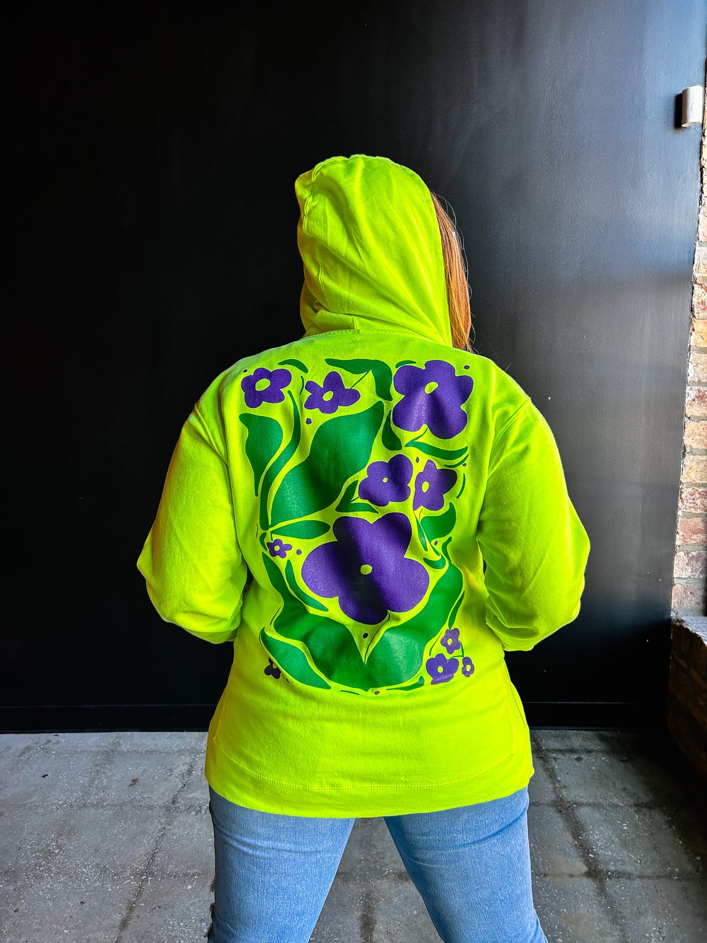 Bloom Adult Full-Zip Box Hoodie