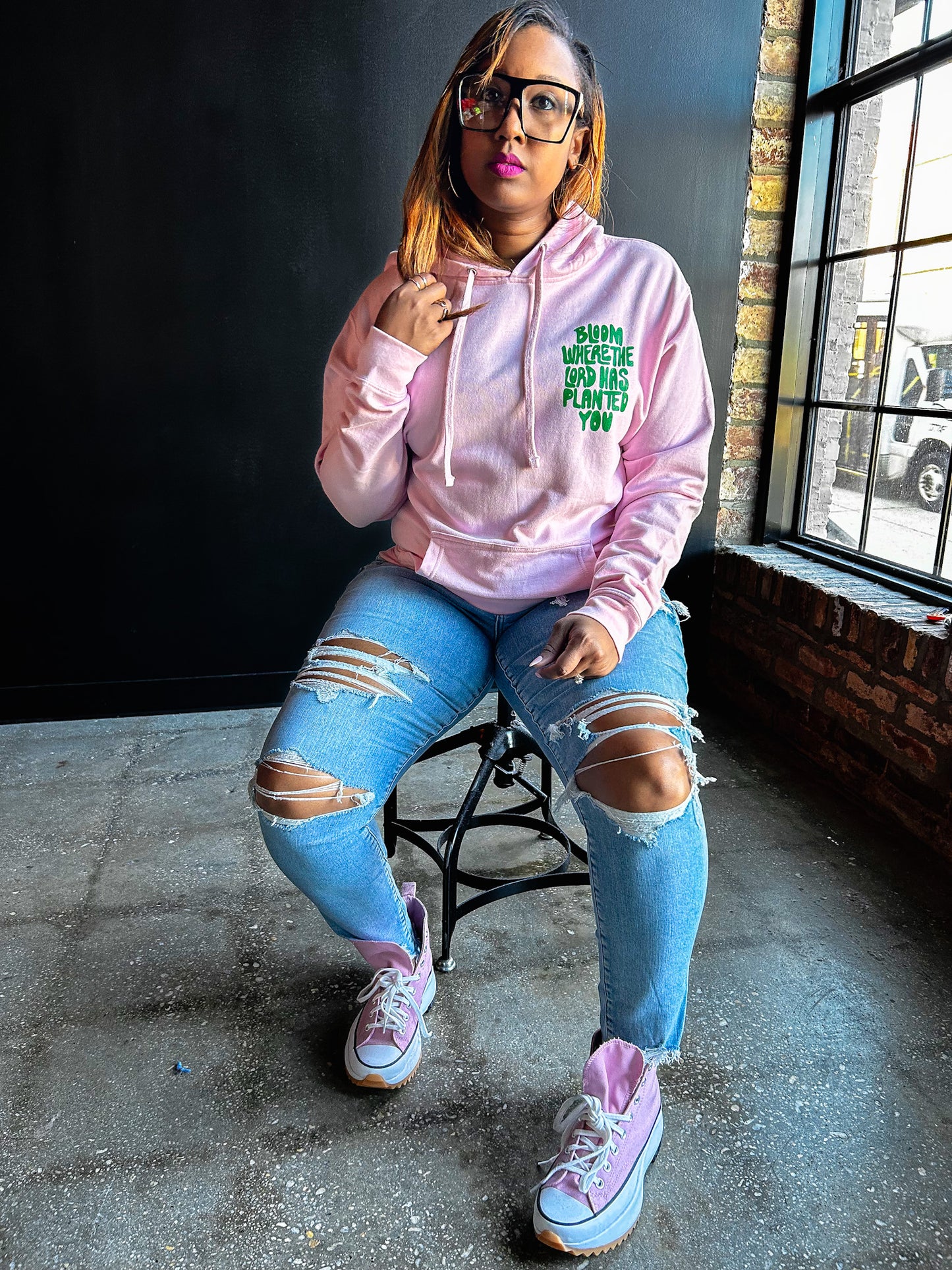 Bloom Adult Box Hoodie