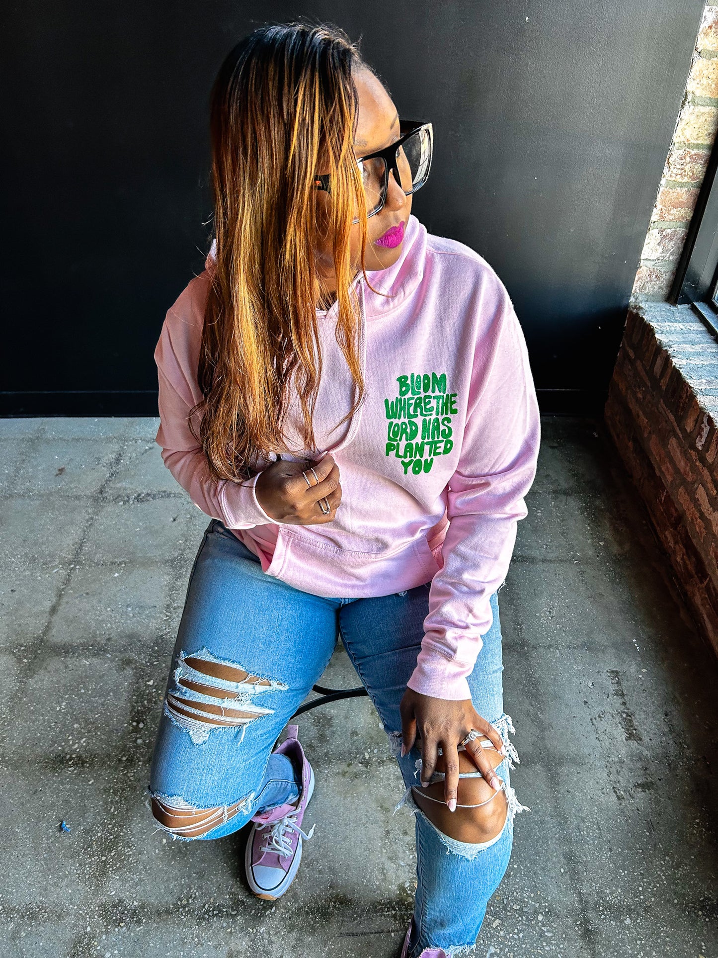 Bloom Adult Box Hoodie