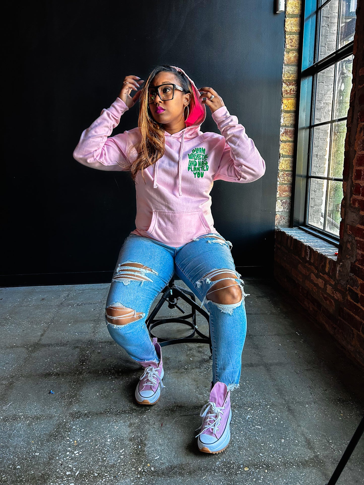 Bloom Adult Box Hoodie