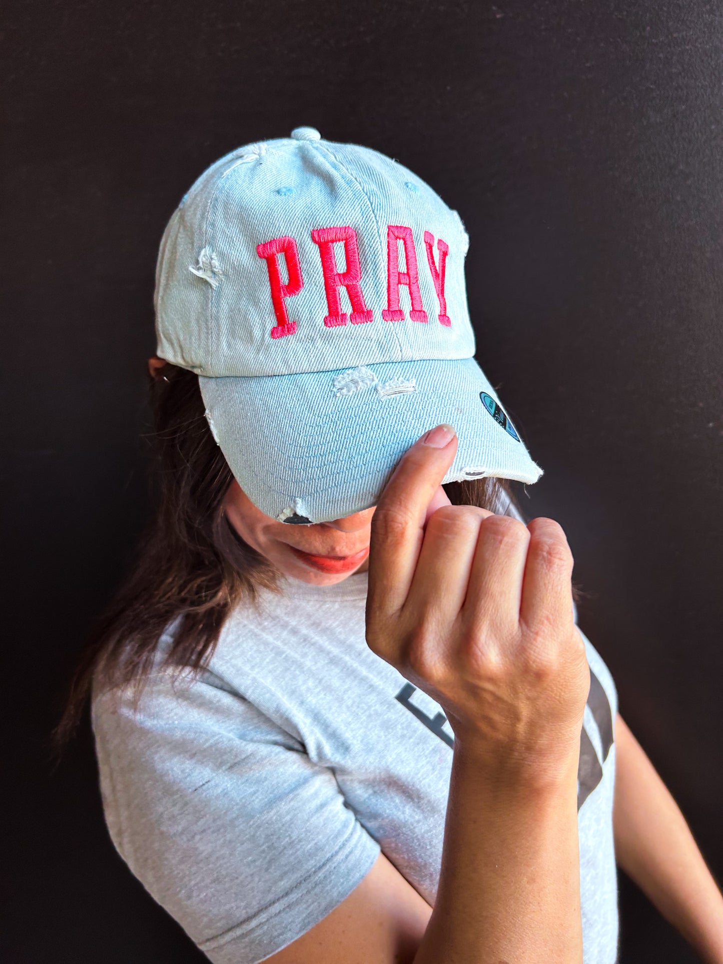 PRAY Hat (Distressed)