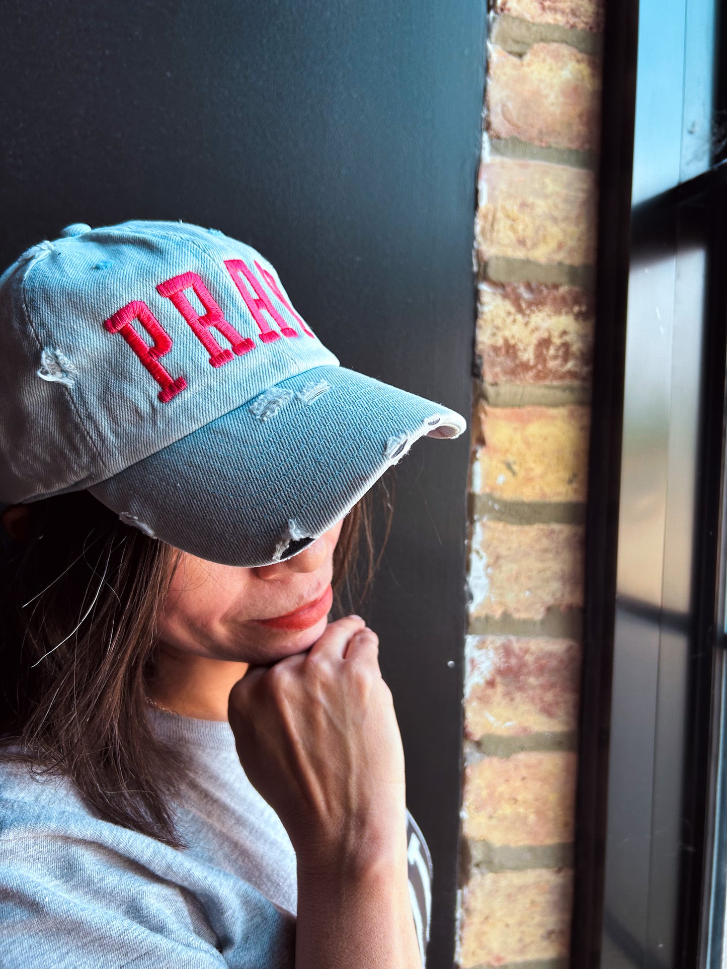 PRAY Hat (Distressed)