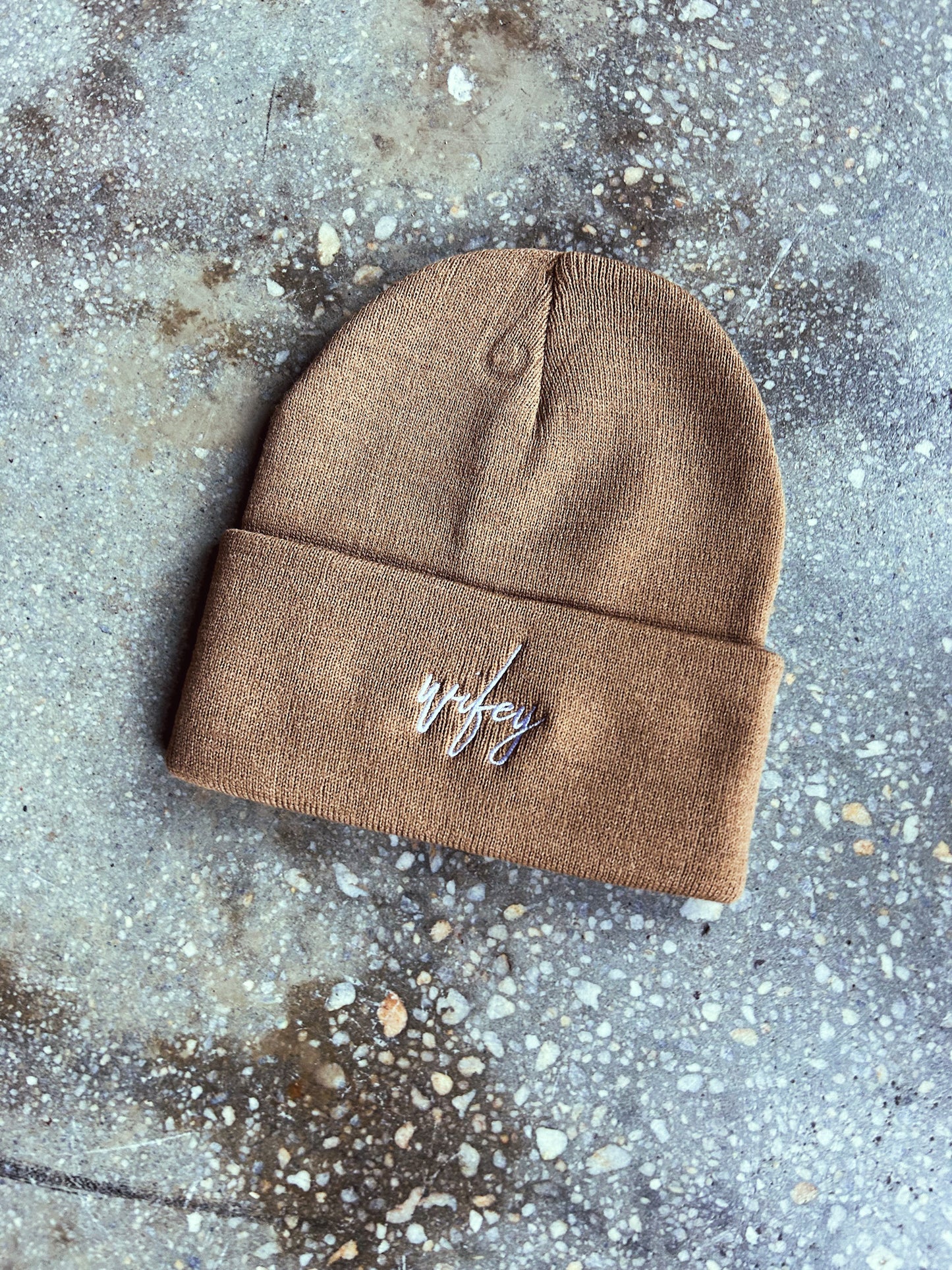 Wifey (Script) Beanie