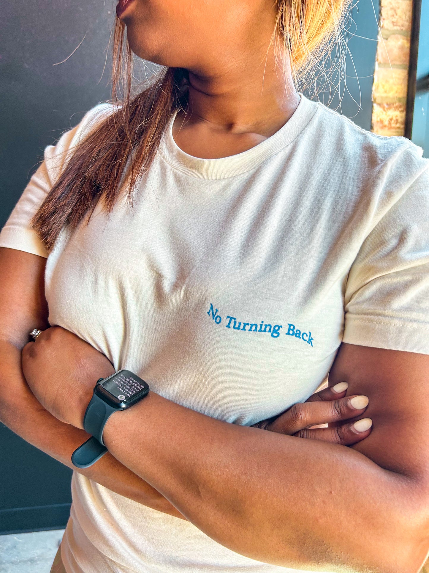 No Turning Back Adult Box T-Shirt