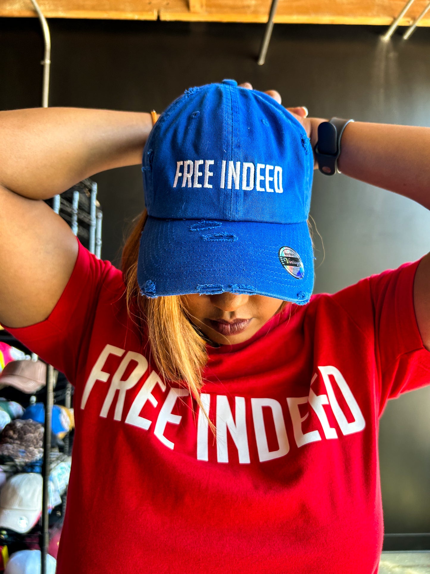 FREE INDEED Adult Box T-Shirt