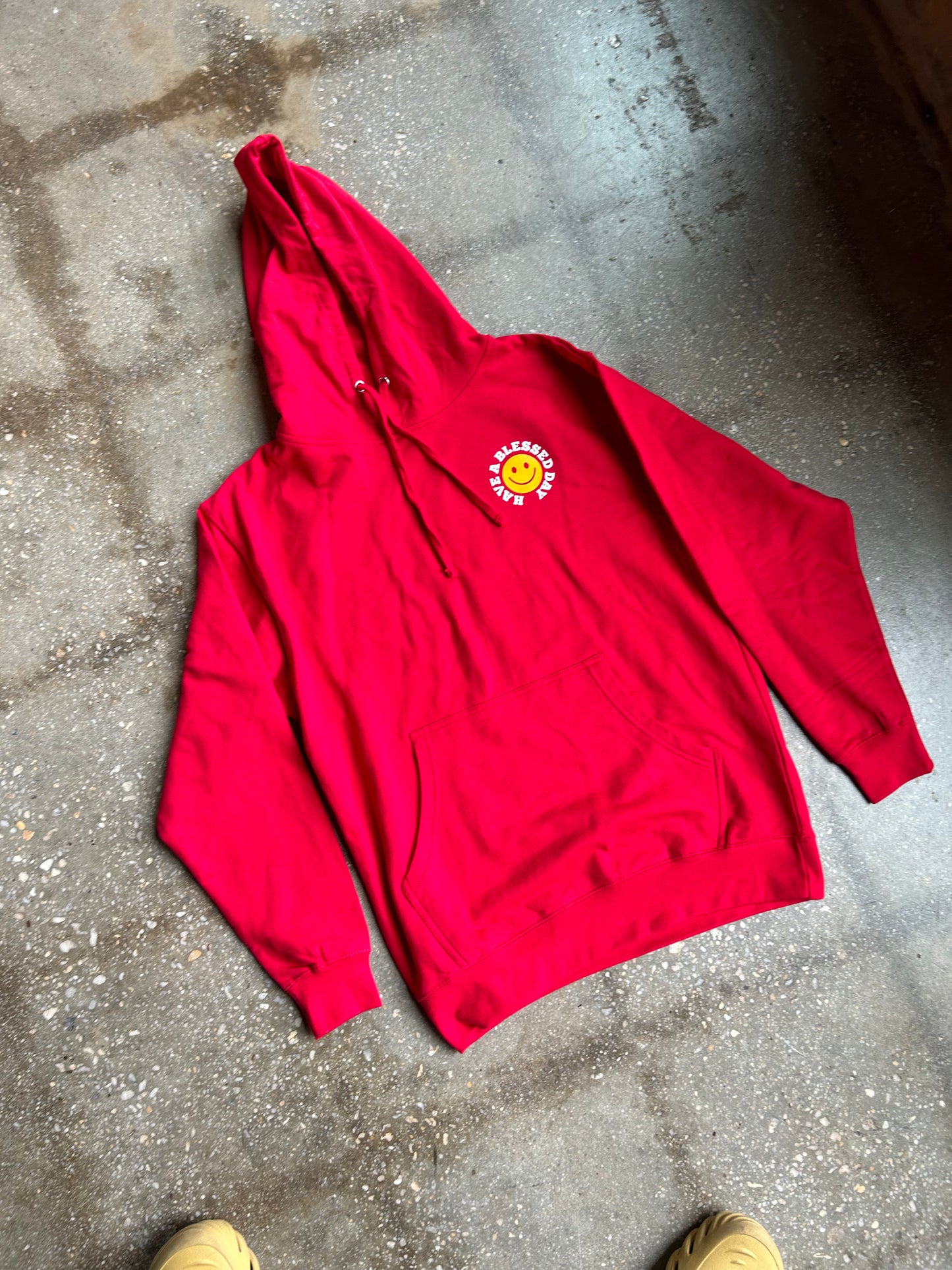 Have A Blessed Day :) Adult Box Hoodie