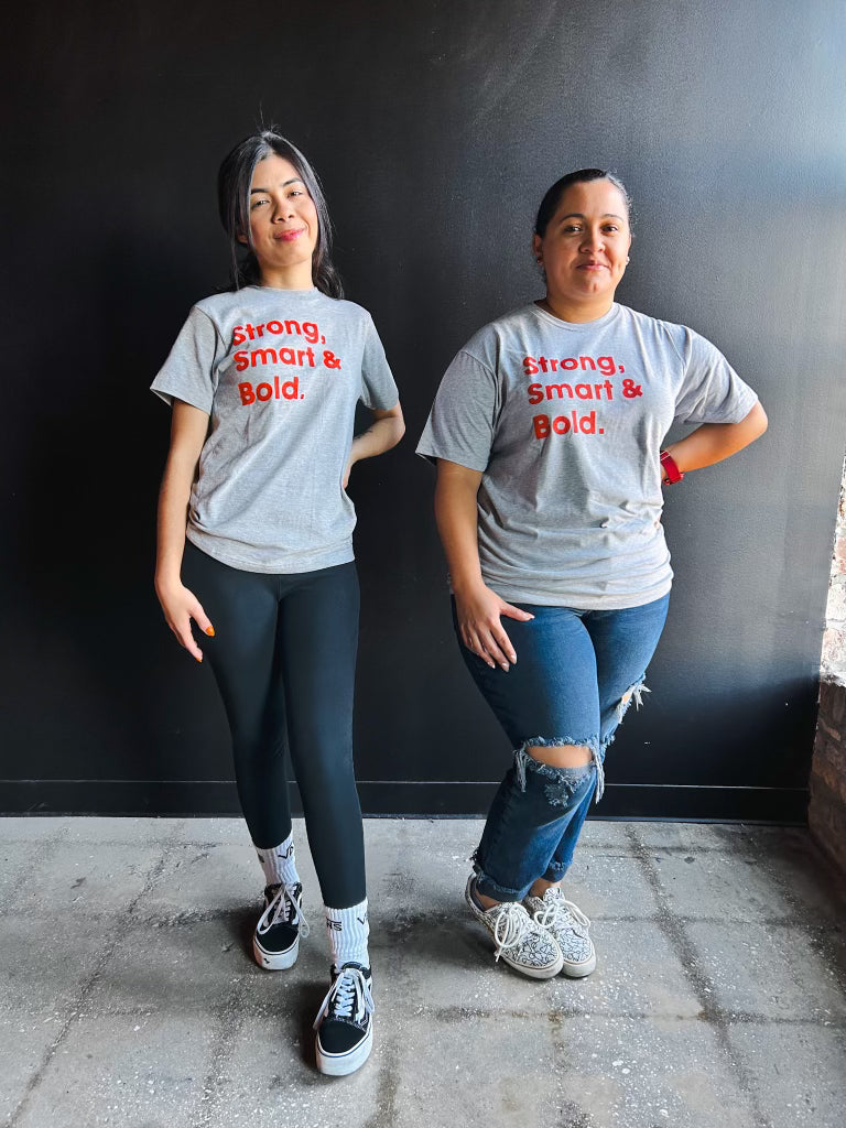 Strong, Smart & Bold Adult Box T-Shirt