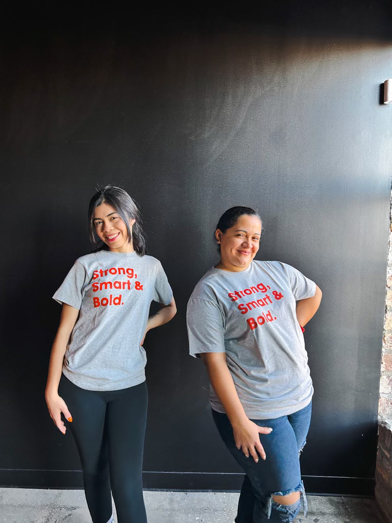 Strong, Smart & Bold Adult Box T-Shirt