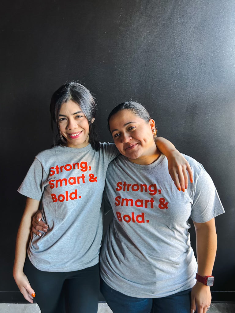 Strong, Smart & Bold Adult Box T-Shirt