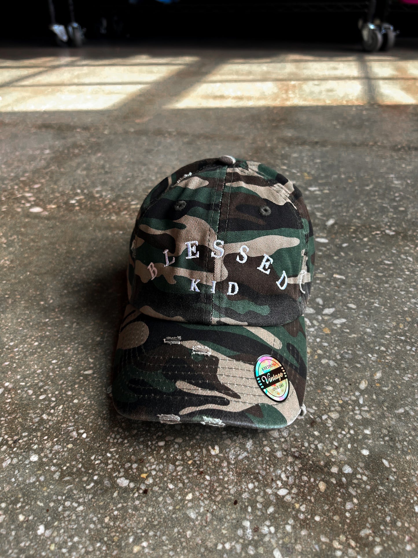 Blessed Kid Kids Hat (Distressed)