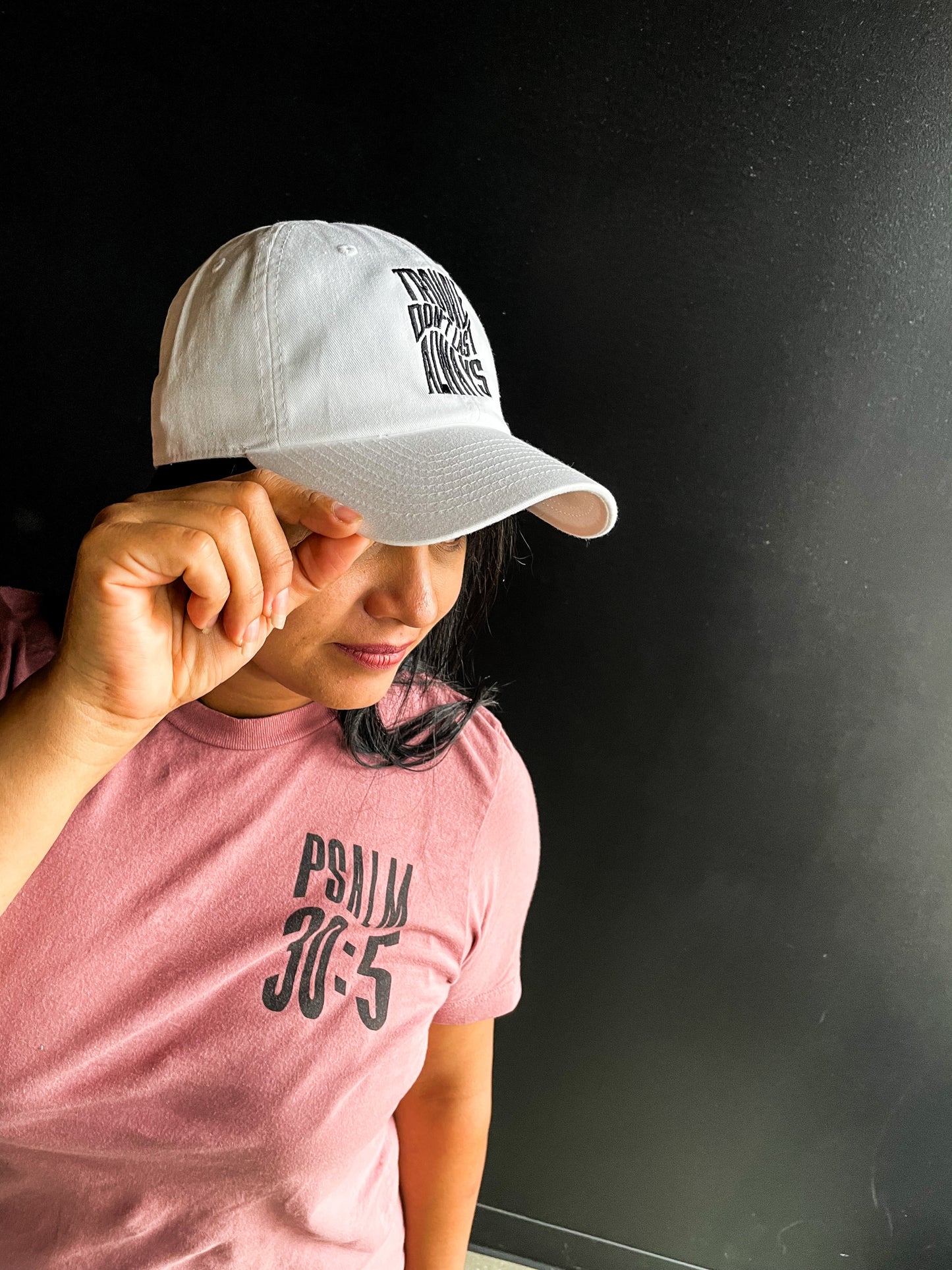 Trouble Don't Last Hat (Non Distressed)