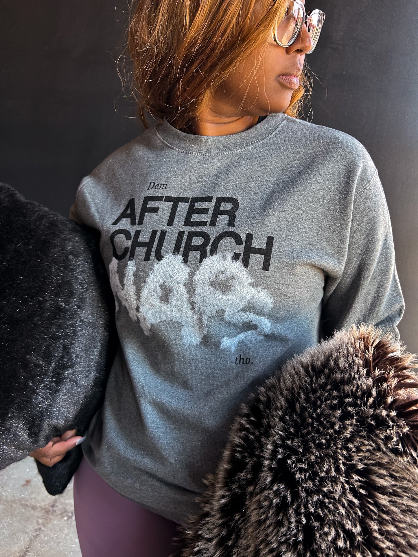 Church Naps Adult Drop Shoulder Sweatshirt