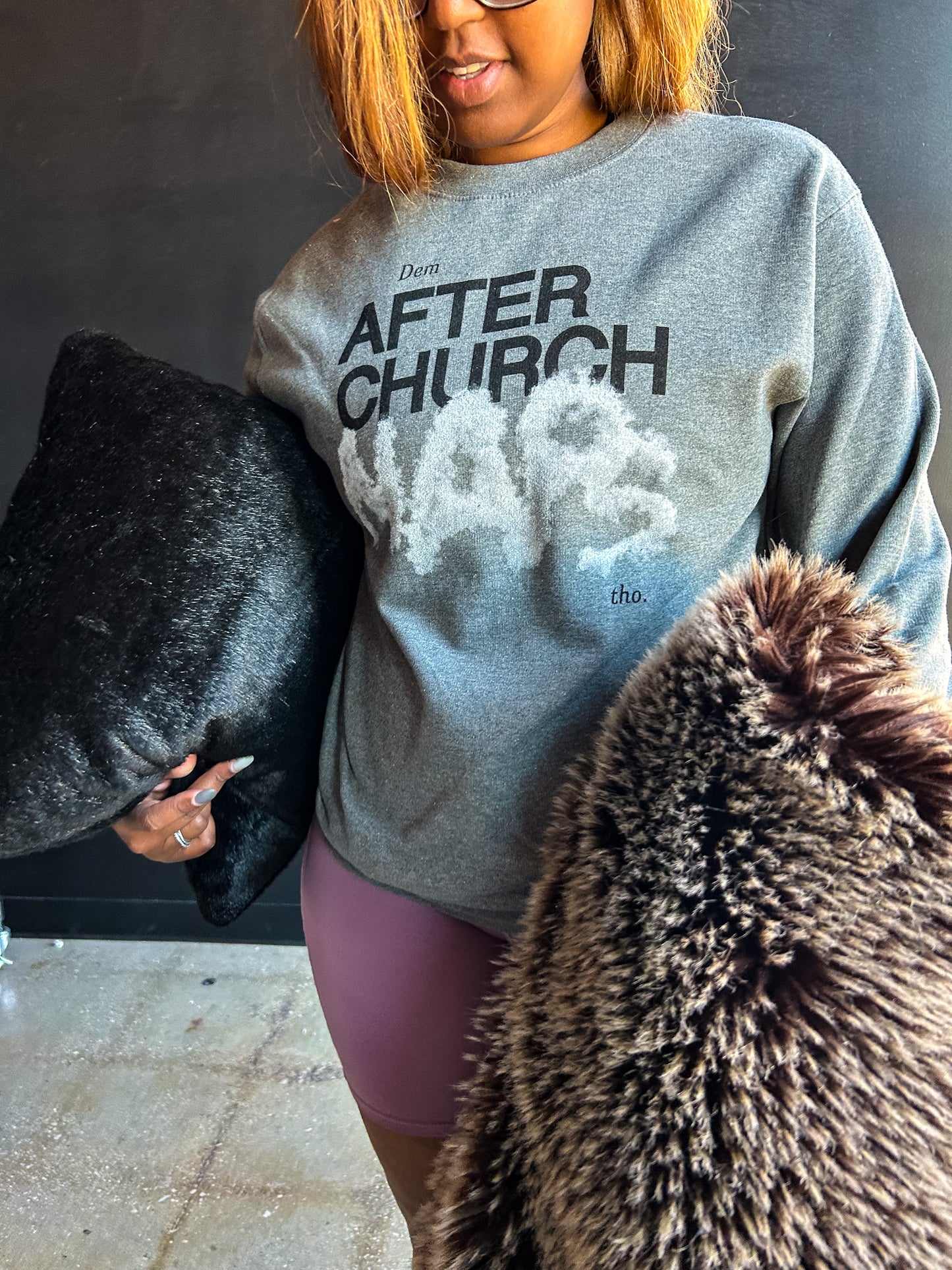 Church Naps Adult Drop Shoulder Sweatshirt