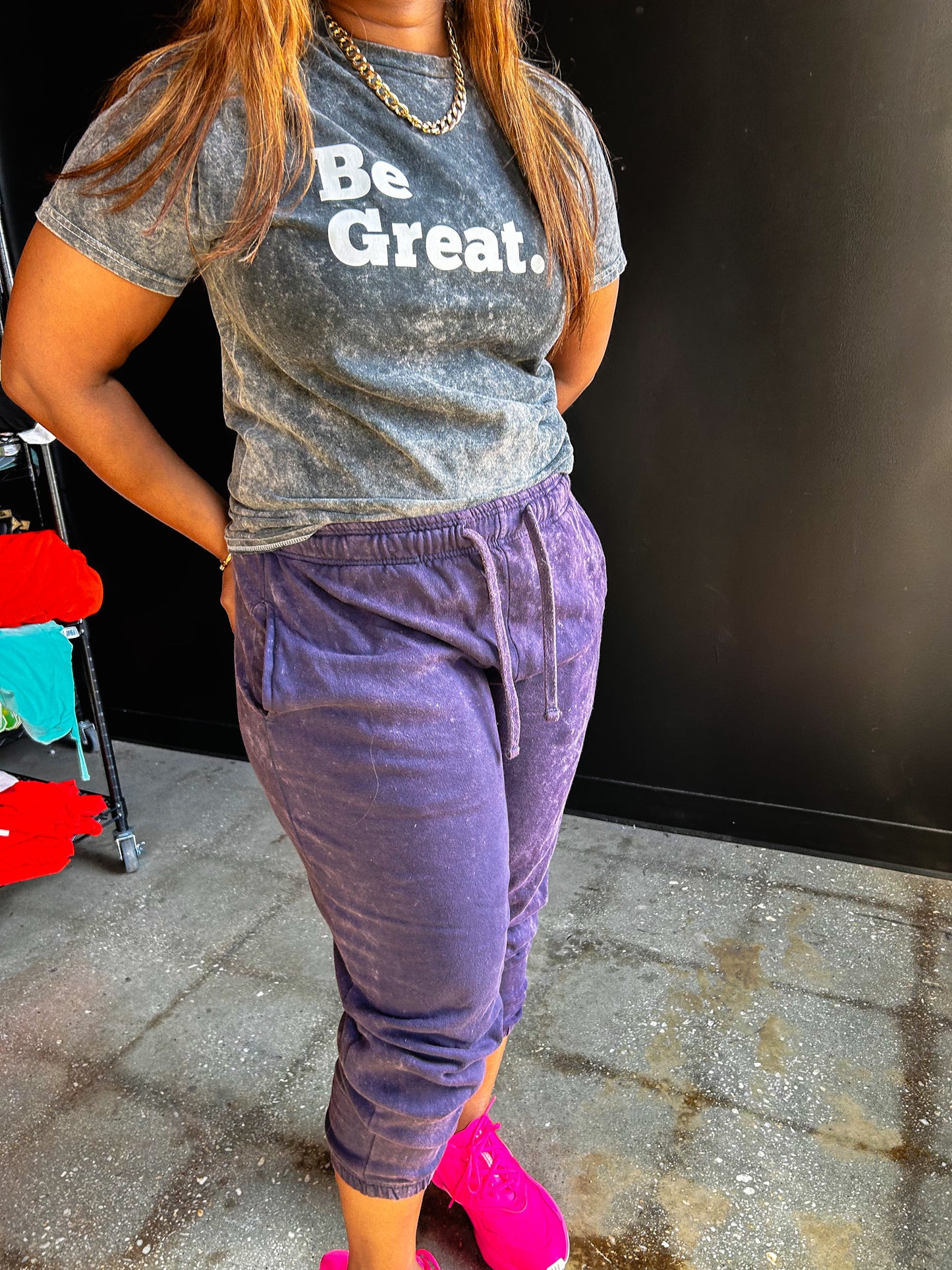 Be Great (Mineral Wash) Adult Box T-Shirt