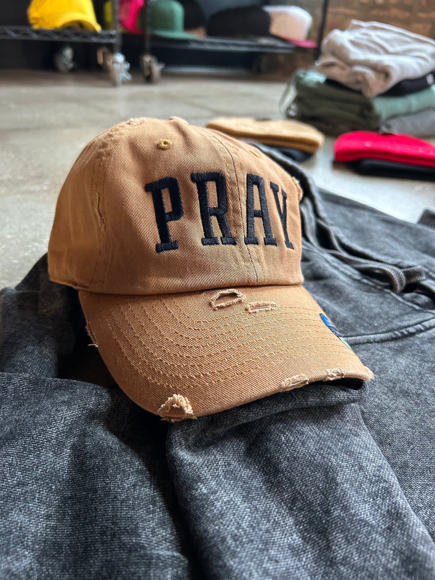 PRAY Hat (Distressed)