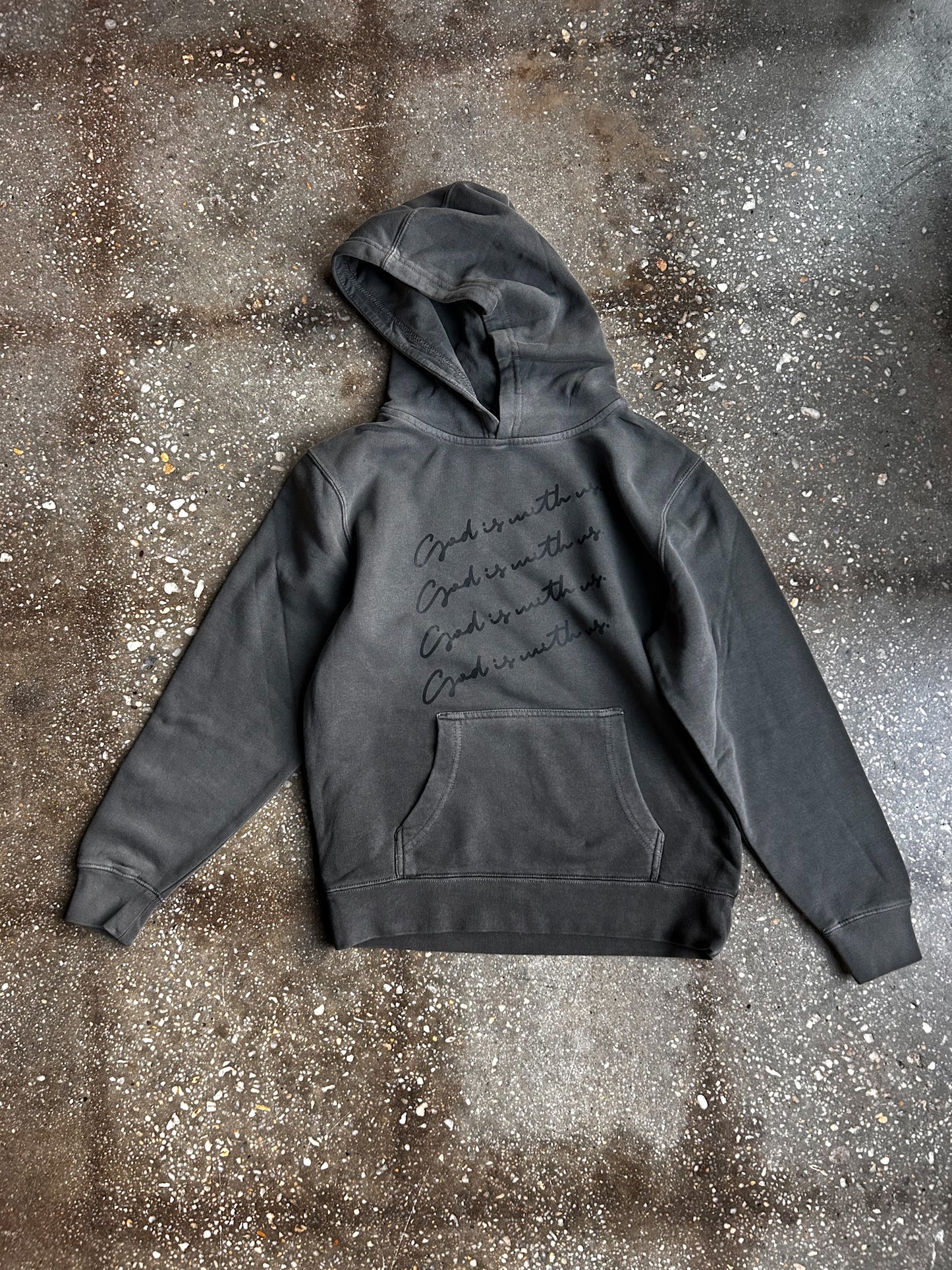 God Is With Us Kids Hoodie