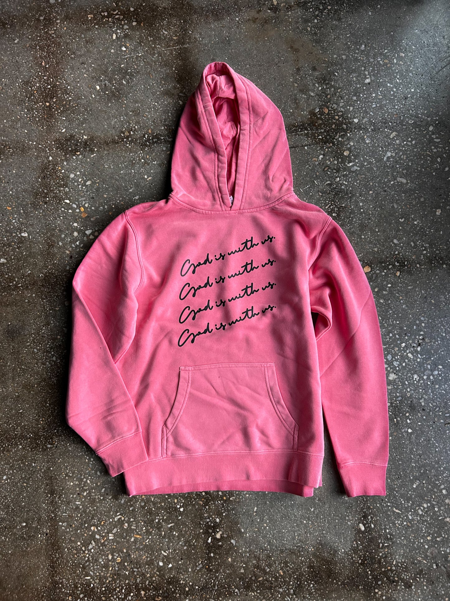 God Is With Us Kids Hoodie