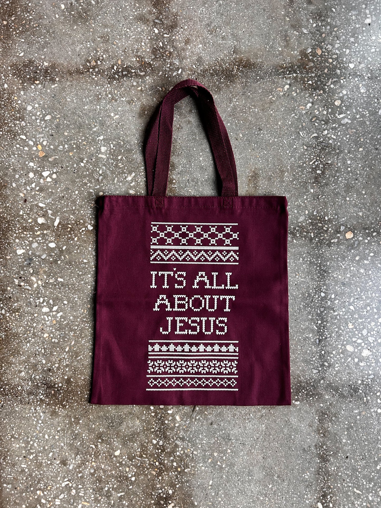 It's All About Jesus Tote