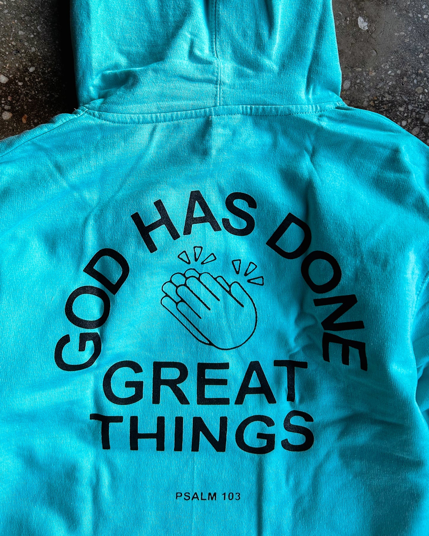 God Has Done Great Things Adult Box Hoodie