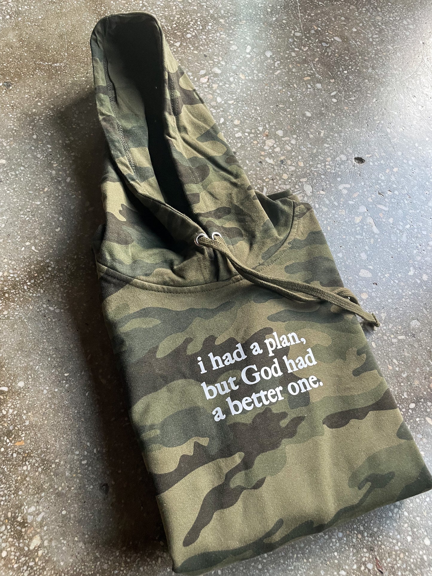I Had A Plan Adult Box Hoodie