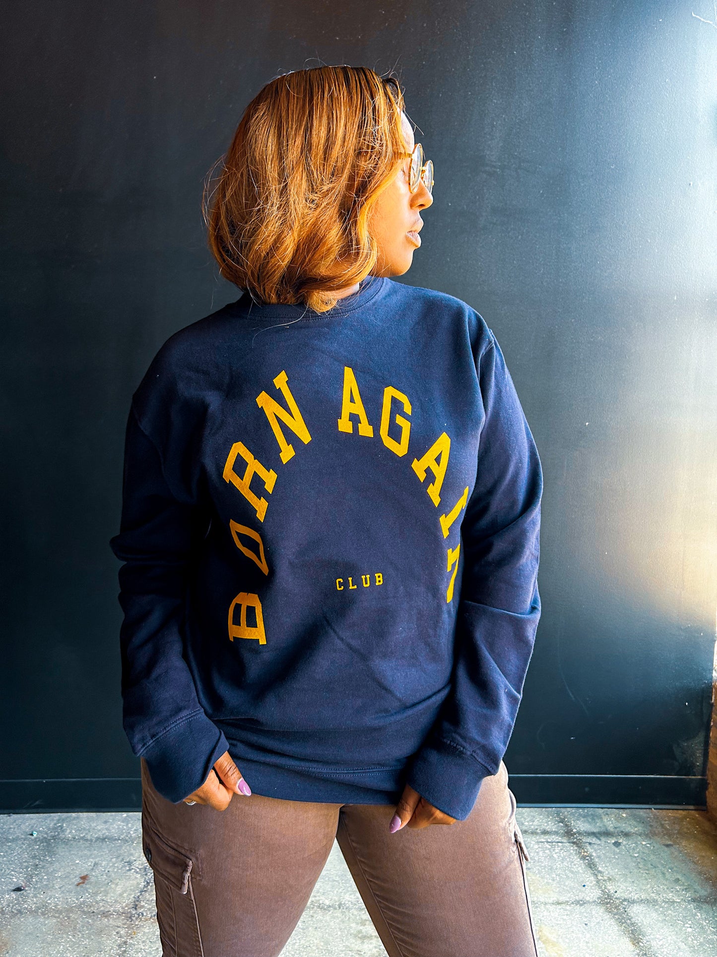Born Again Adult Box Sweatshirt