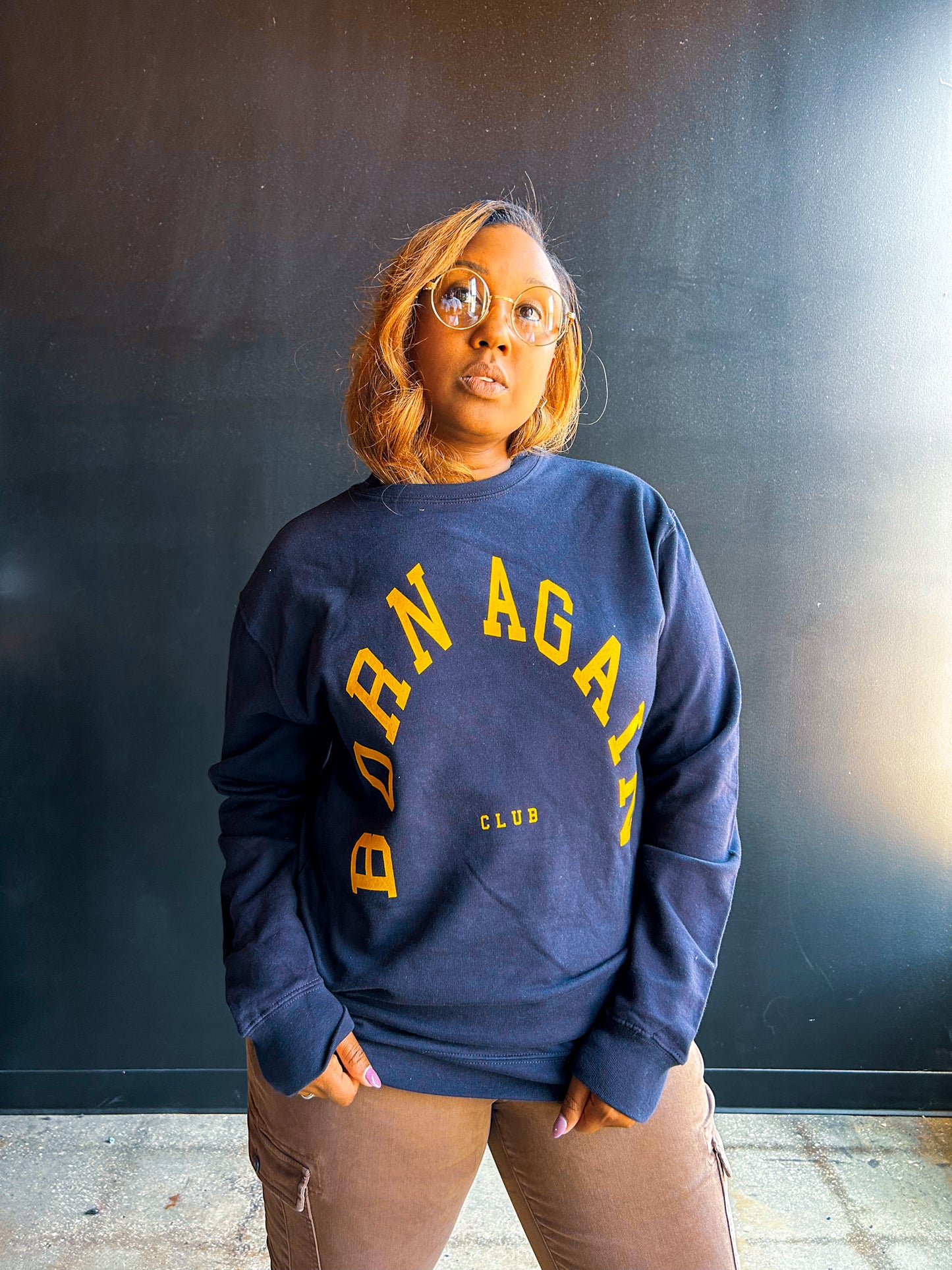Born Again Adult Box Sweatshirt