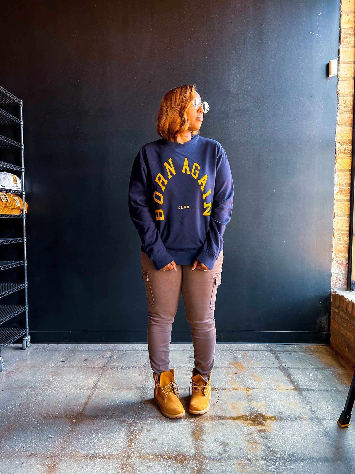 Born Again Adult Box Sweatshirt