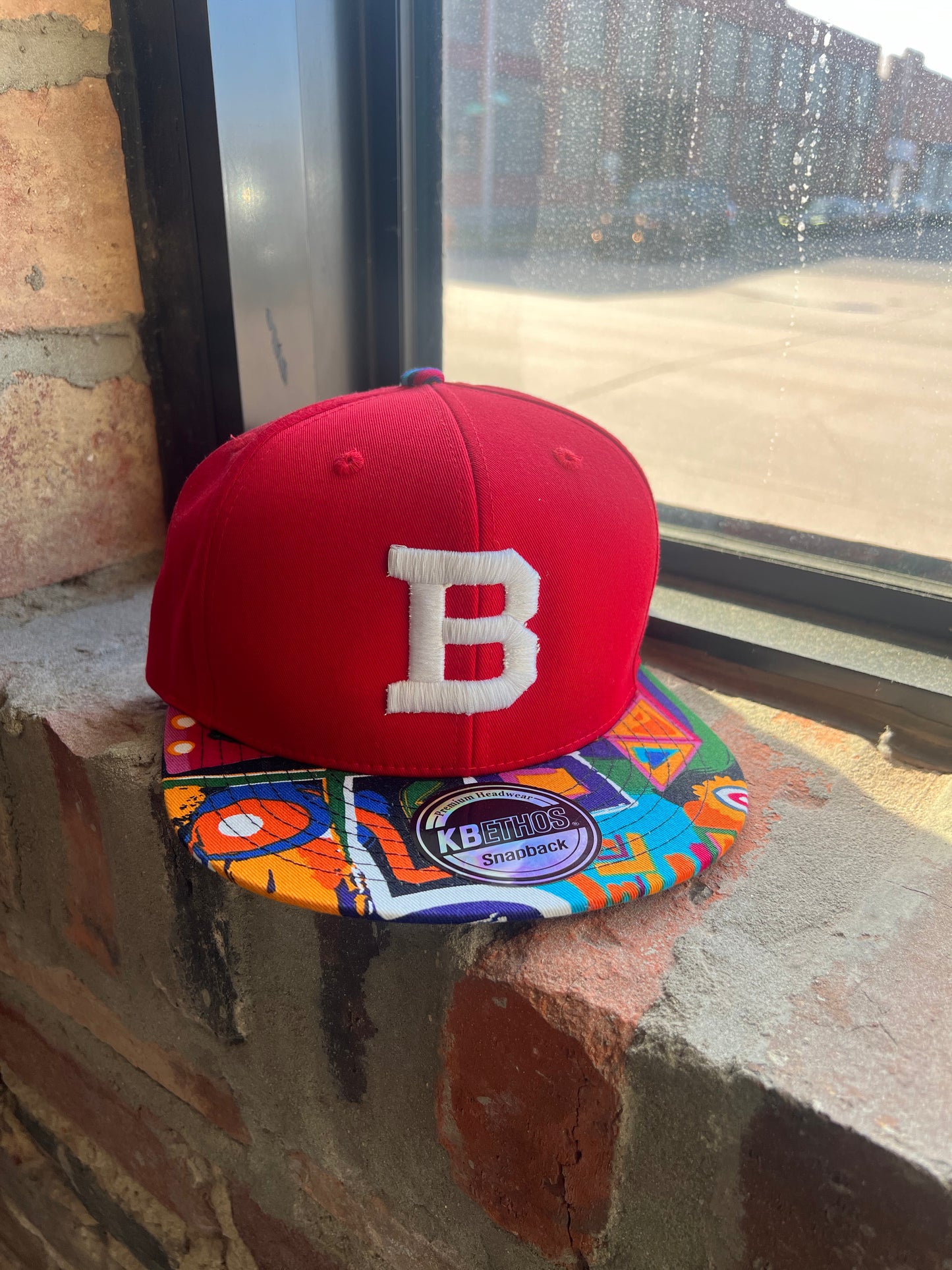 (CLEARANCE) "B" Logo SnapBack Hat