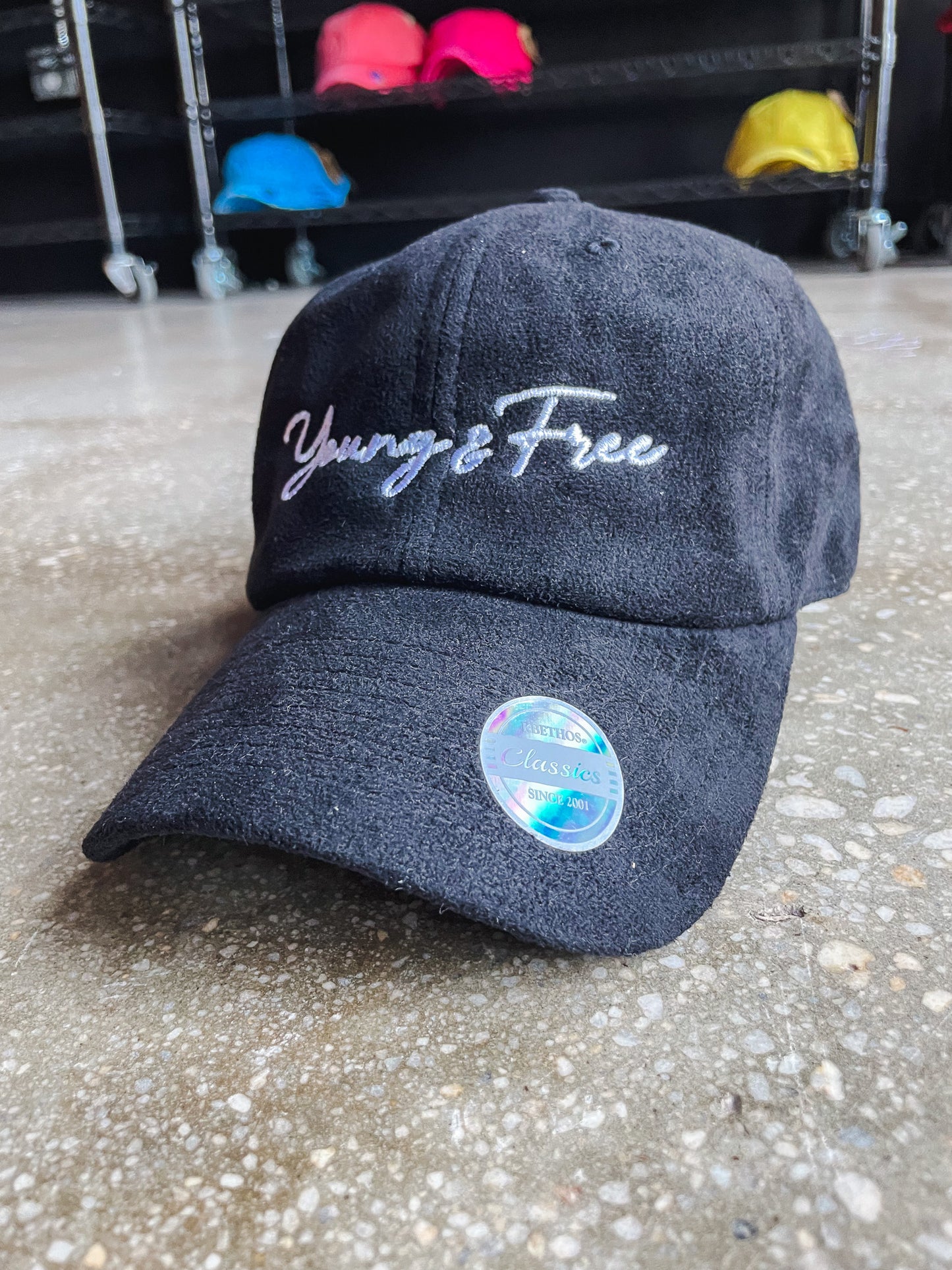 Young & Free Adult Hat (Suede)