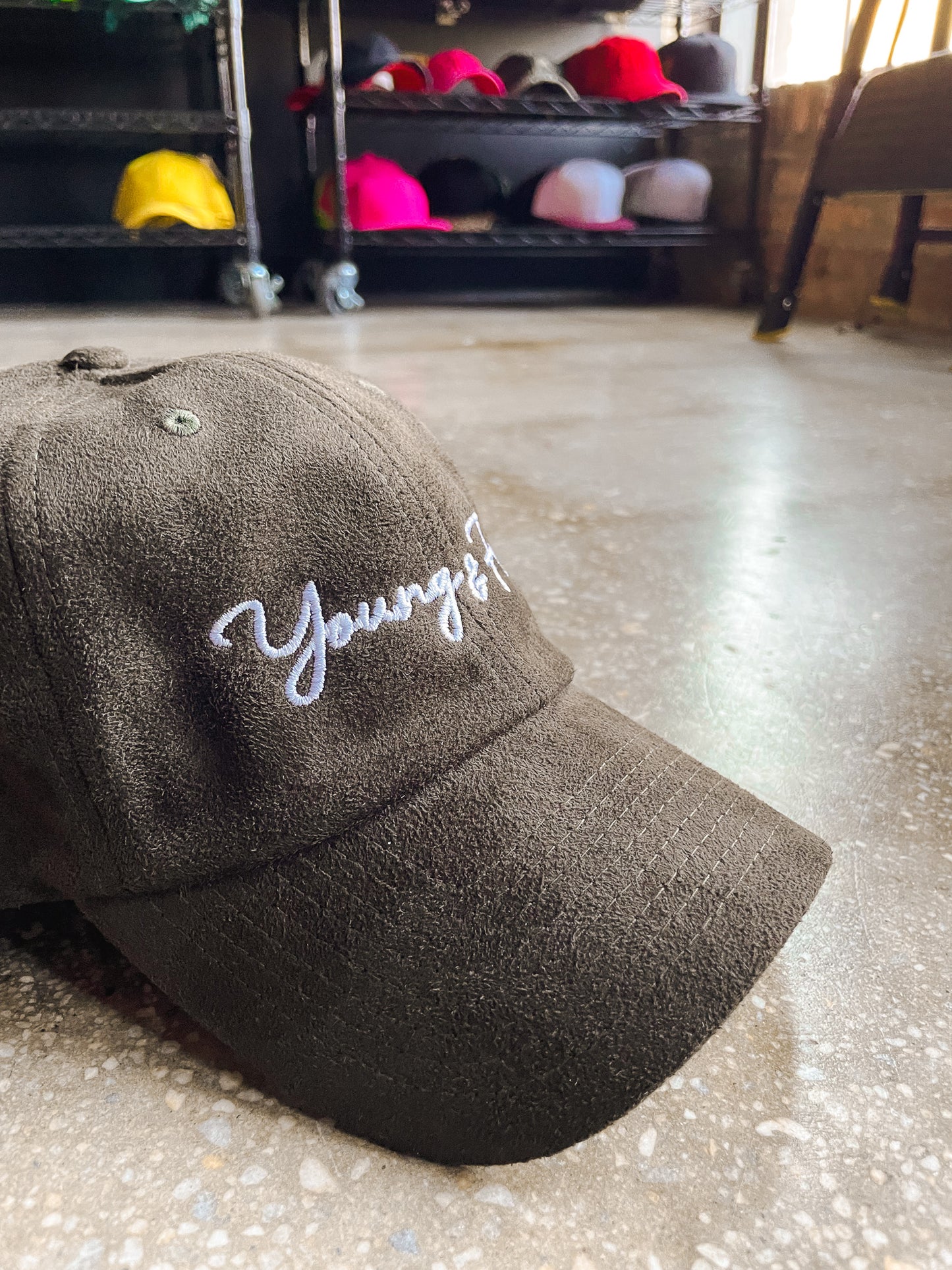 Young & Free Adult Hat (Suede)