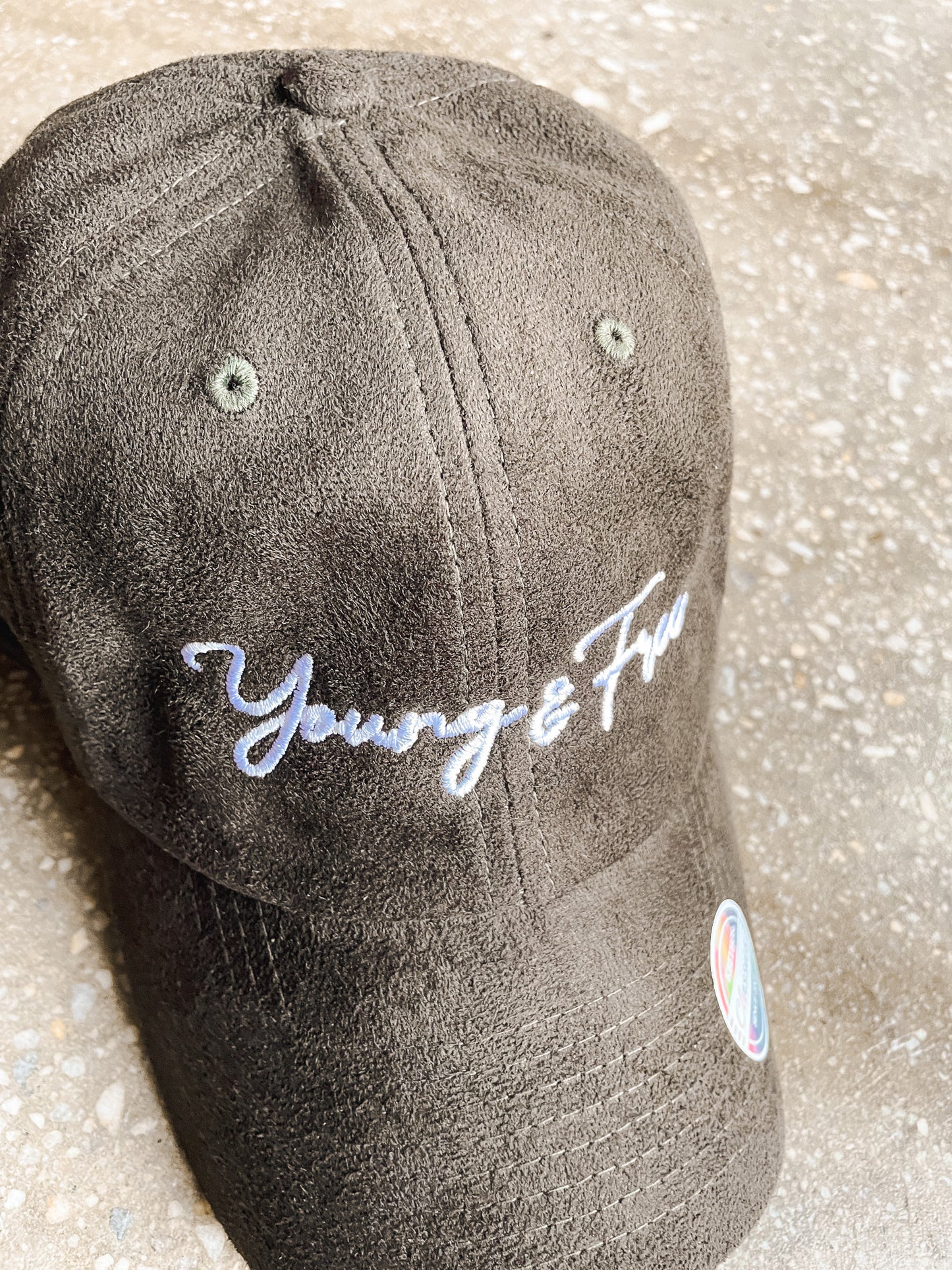 Young & Free Adult Hat (Suede)