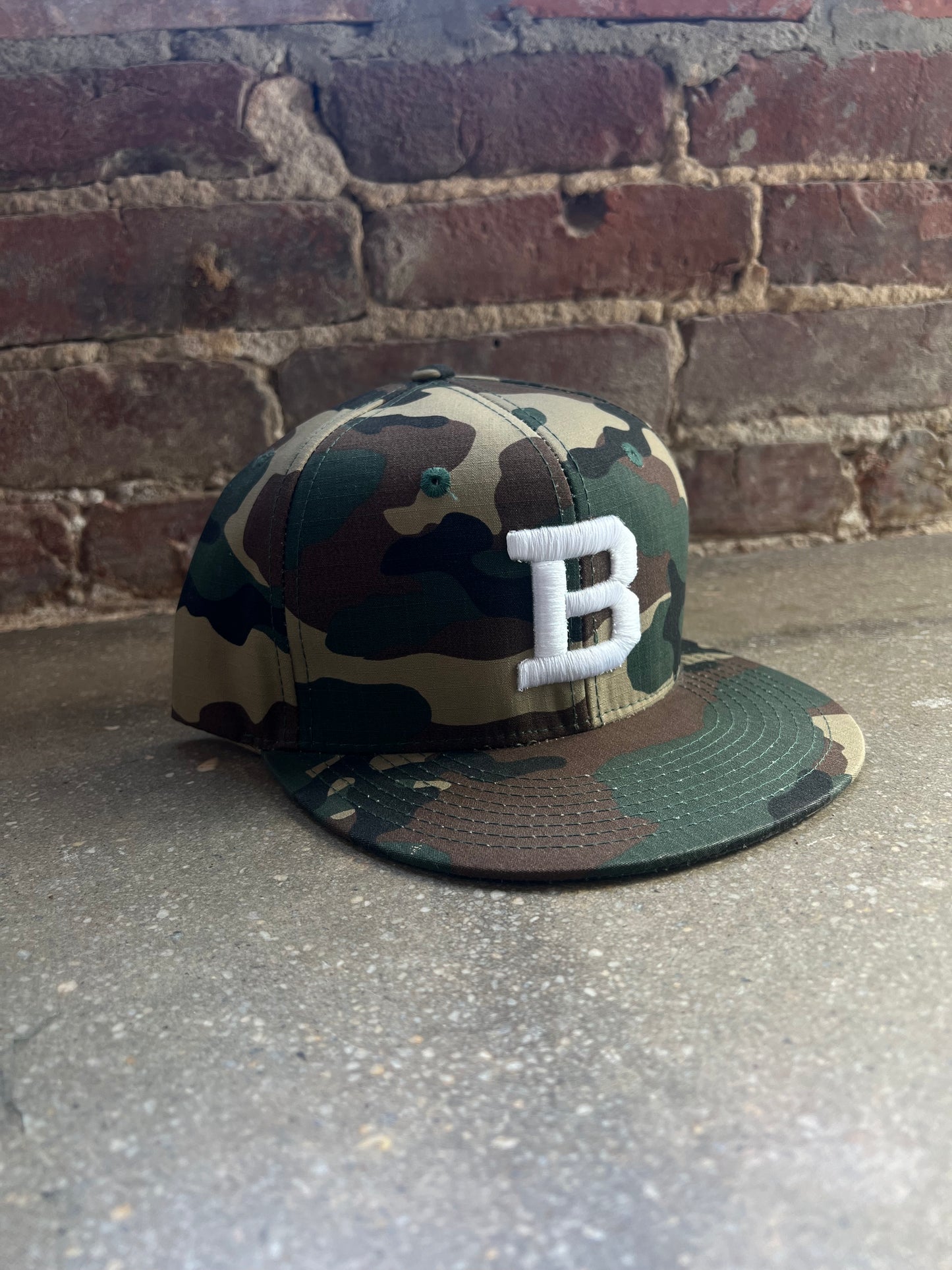 (CLEARANCE) "B" Logo SnapBack Hat