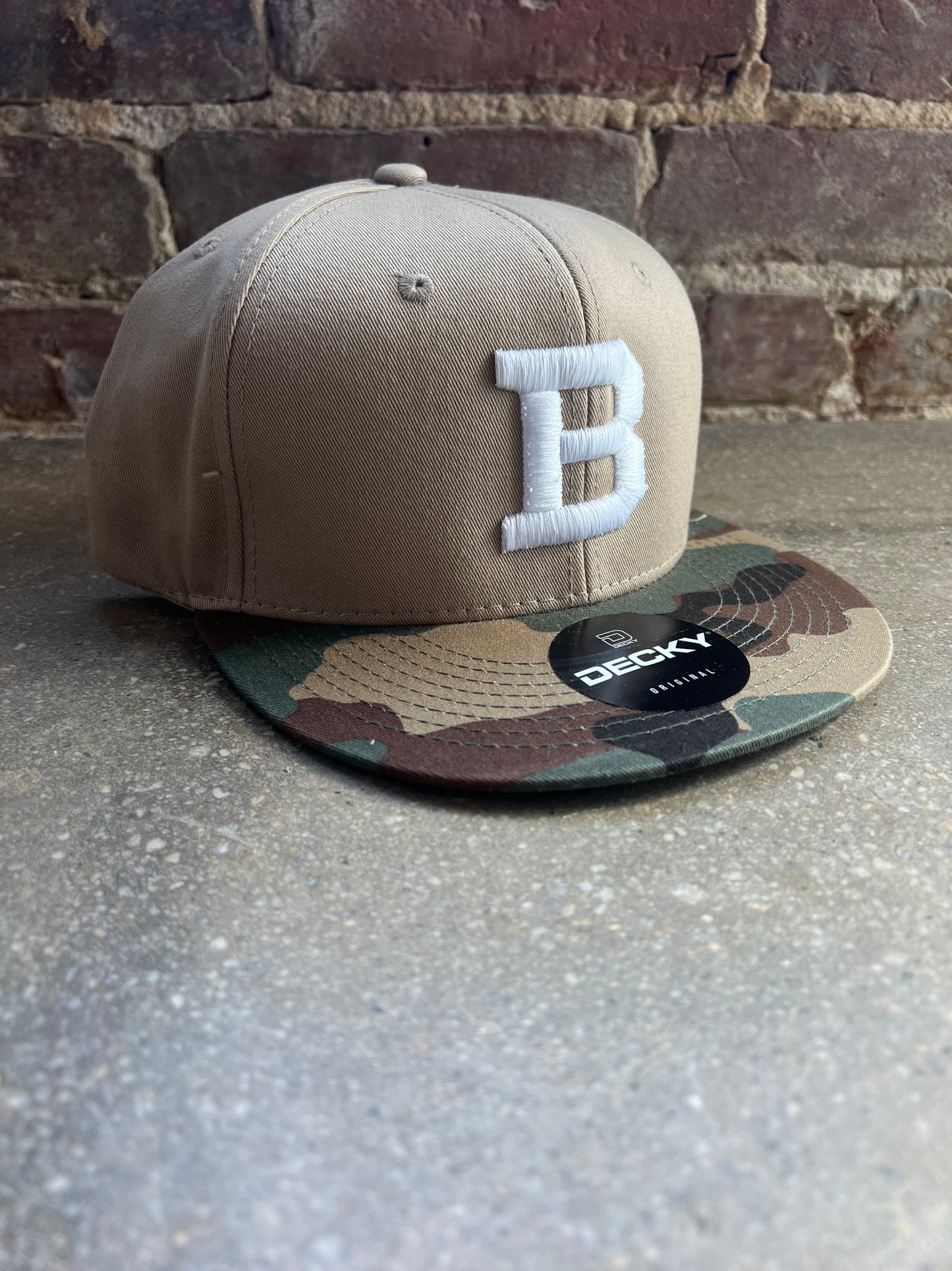(CLEARANCE) "B" Logo SnapBack Hat