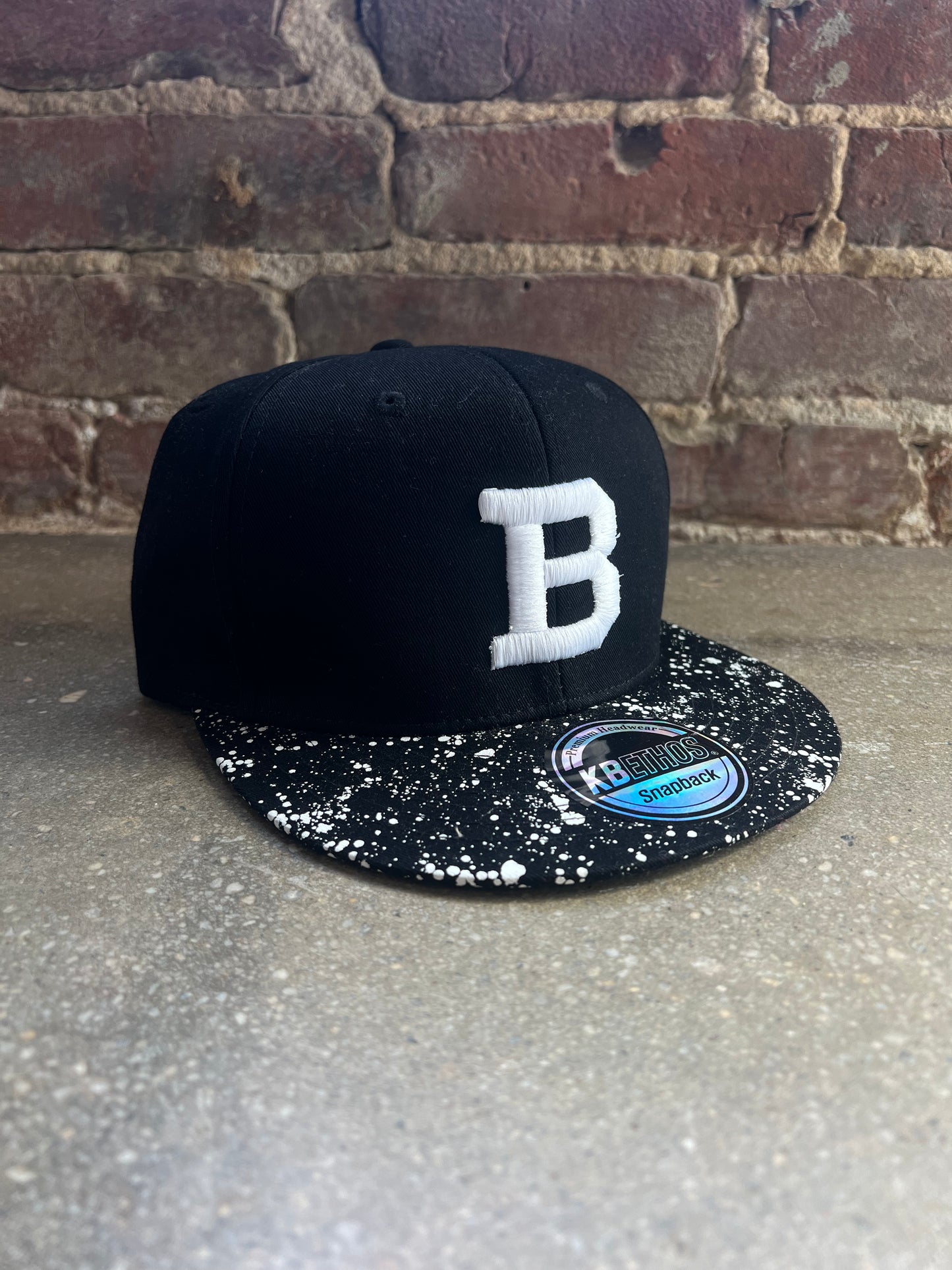 (CLEARANCE) "B" Logo SnapBack Hat