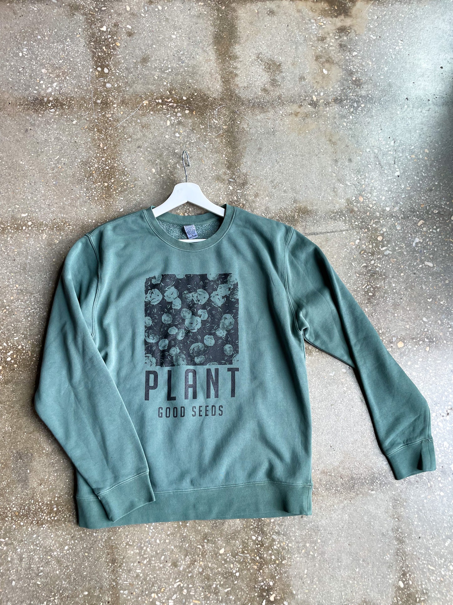 Plant Good Seeds Adult Drop Shoulder Sweatshirt