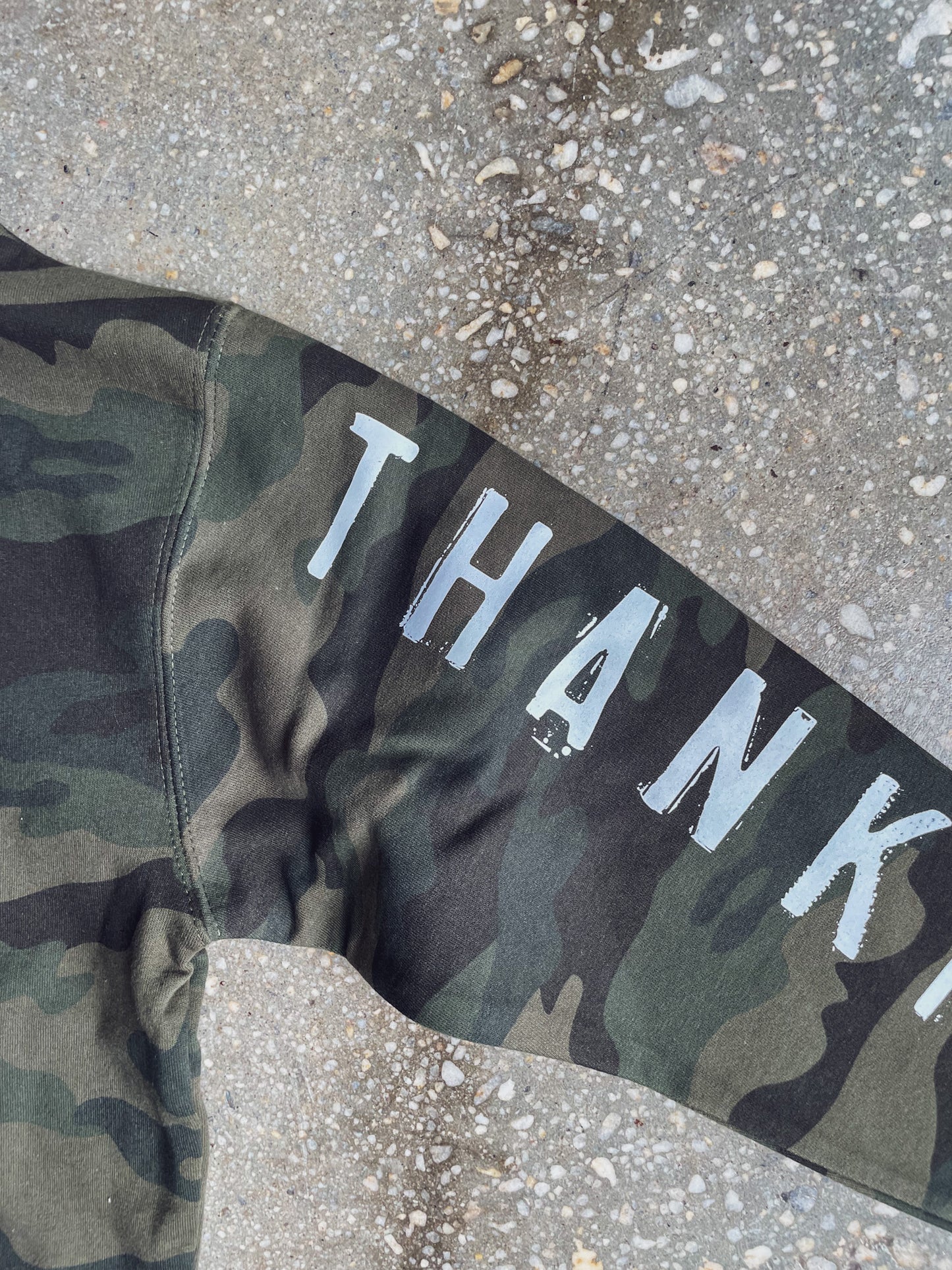 Grateful Thankful Blessed Kids Hoodie